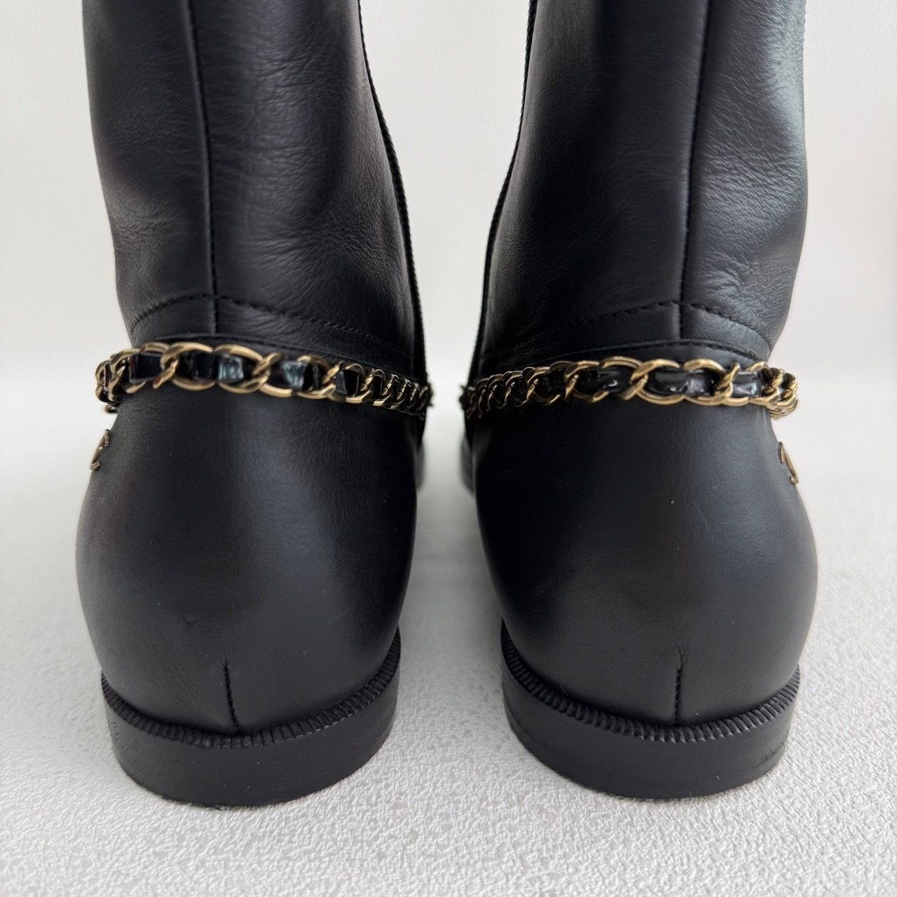 Chanel Chanel Retro Black Boots us_7-5 Women Size US 7.5 / IT 37.5 - 6 Thumbnail
