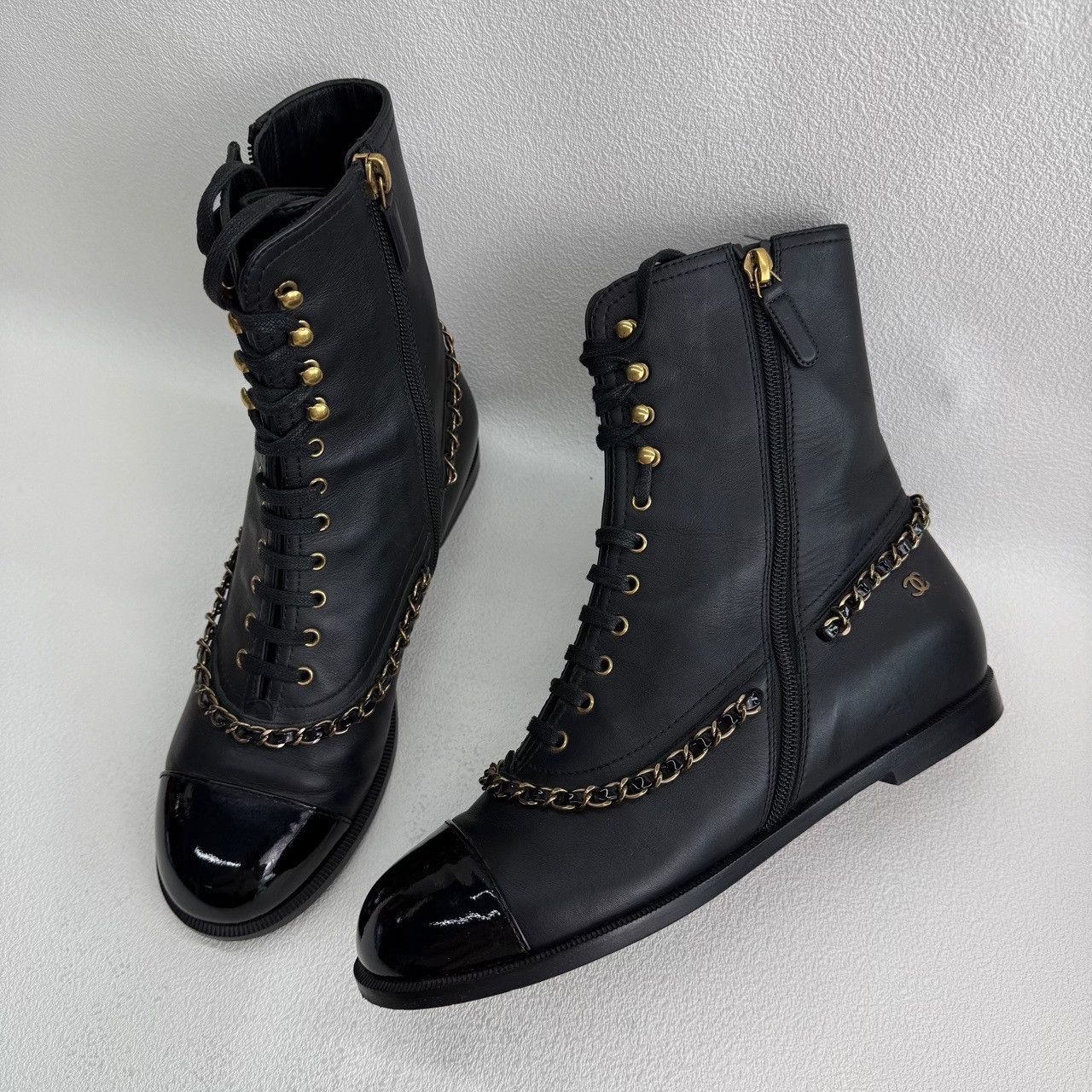 Chanel Chanel Retro Black Boots us_7-5 Women Size US 7.5 / IT 37.5 - 9 Thumbnail