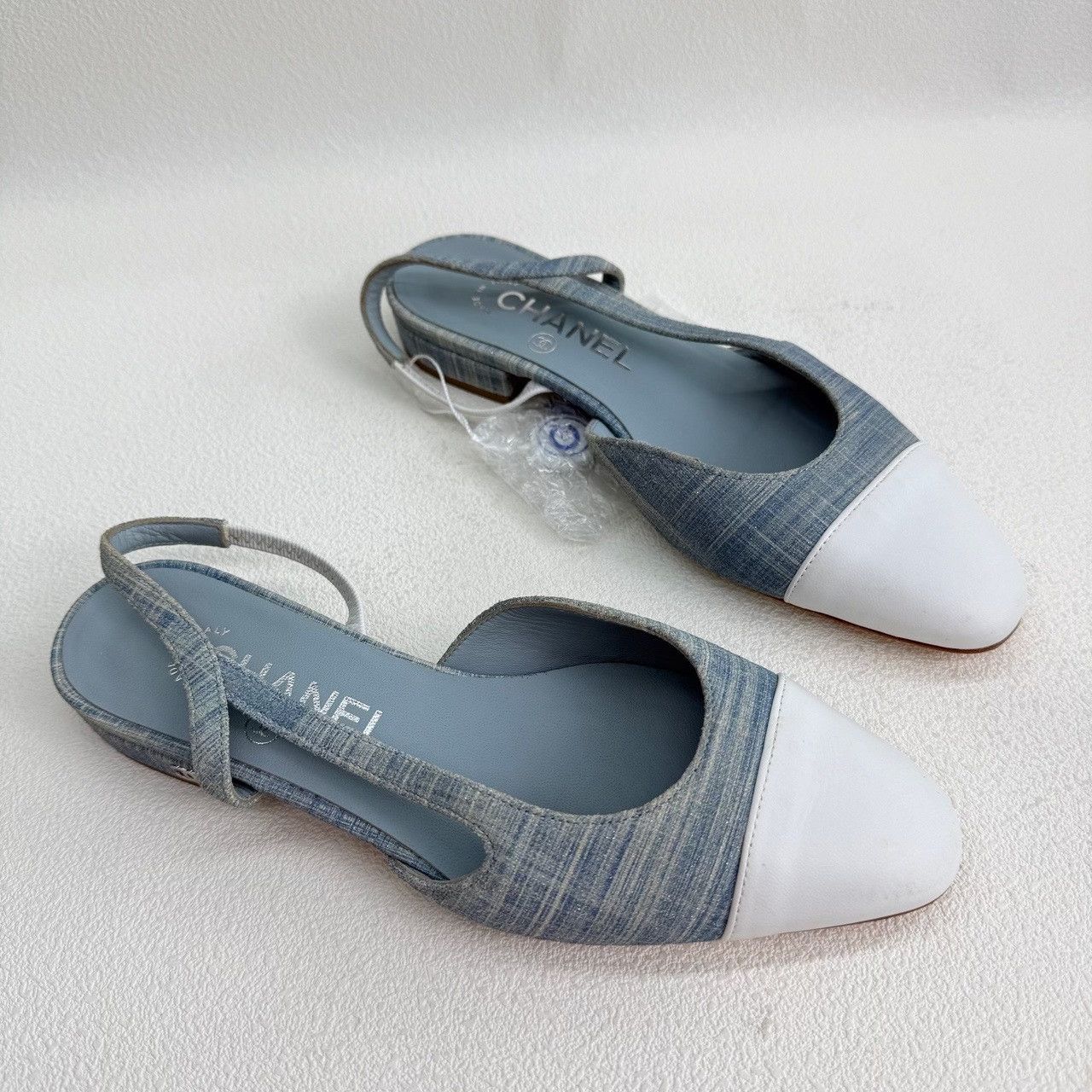Chanel Chanel Blue Lowtop Sneakers us_5 Women Size US 5 / IT 35 - 3 Thumbnail