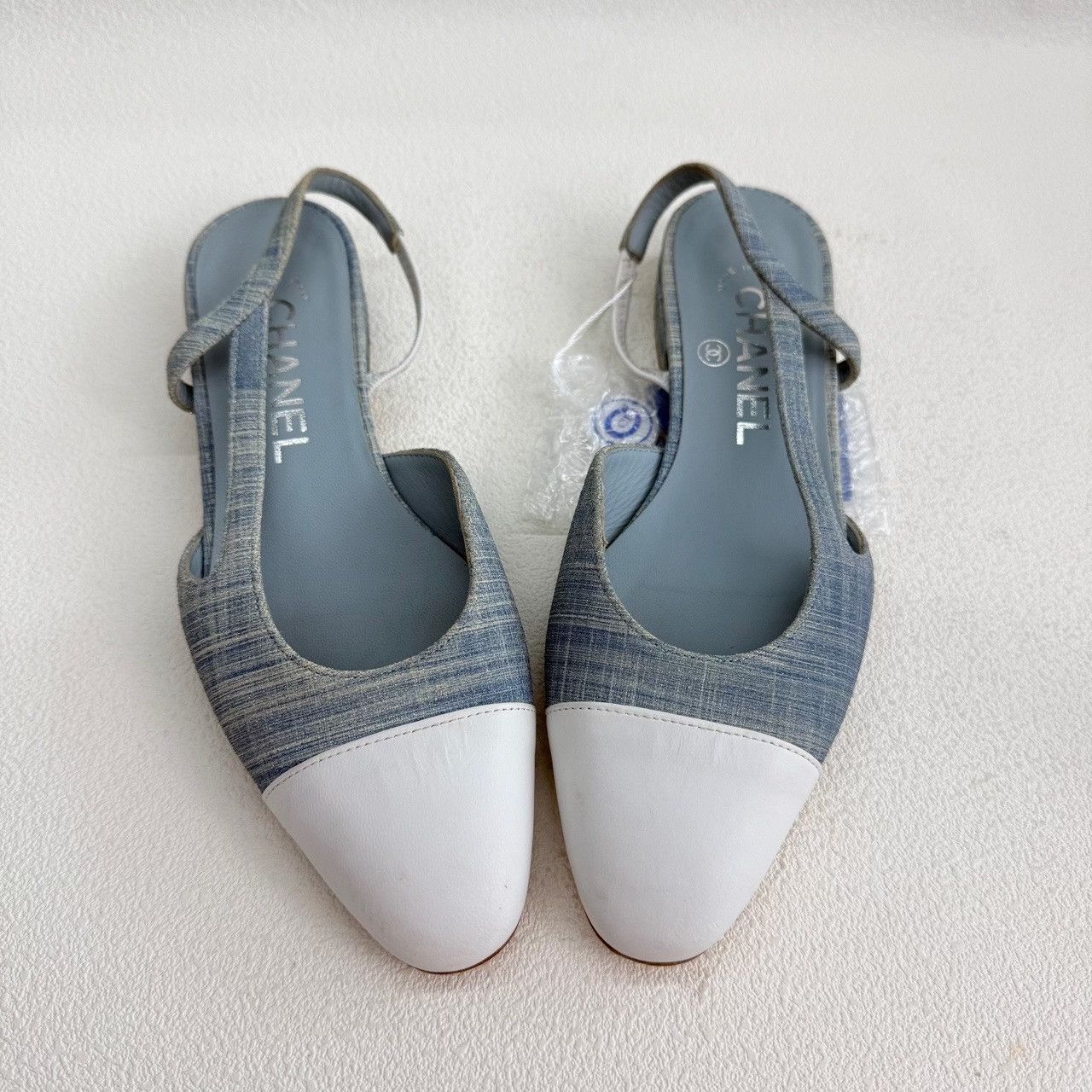 Chanel Chanel Blue Lowtop Sneakers us_5 Women Size US 5 / IT 35 - 9 Thumbnail
