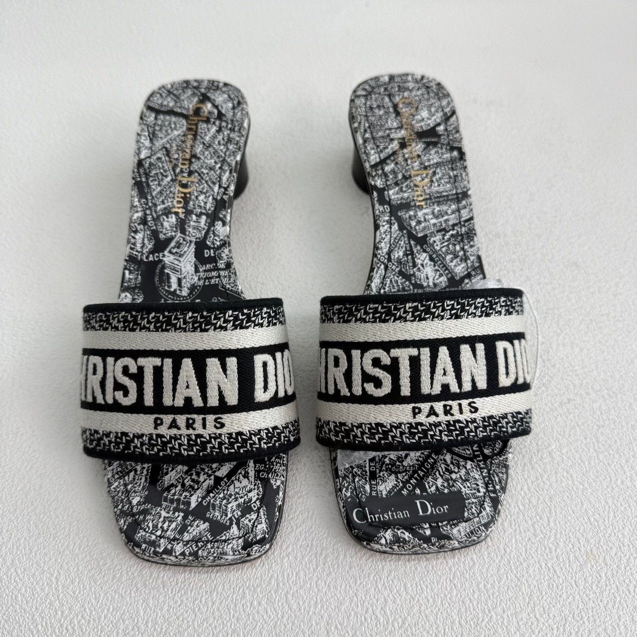 Dior Dior Black Sandals us_5 Women Size US 5 / IT 35 - 2 Thumbnail