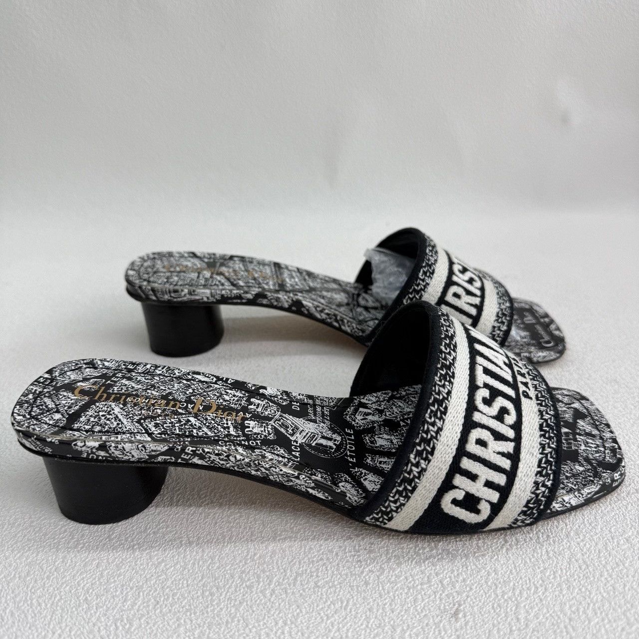 Dior Dior Black Sandals us_5 Women Size US 5 / IT 35 - 4 Thumbnail