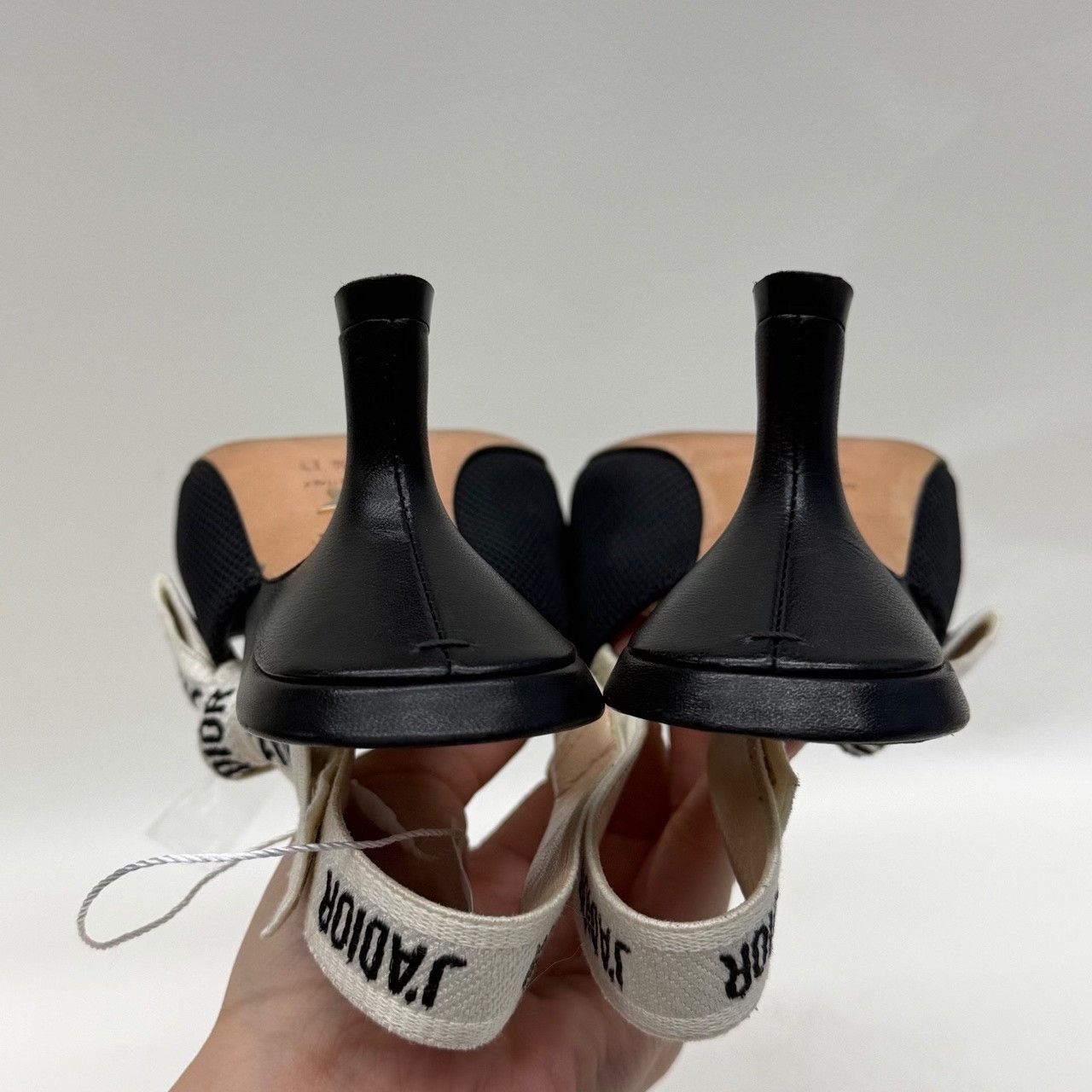 Dior Dior Embroidered Black Sandals us_5 Women Size US 5 / IT 35 - 7 Thumbnail
