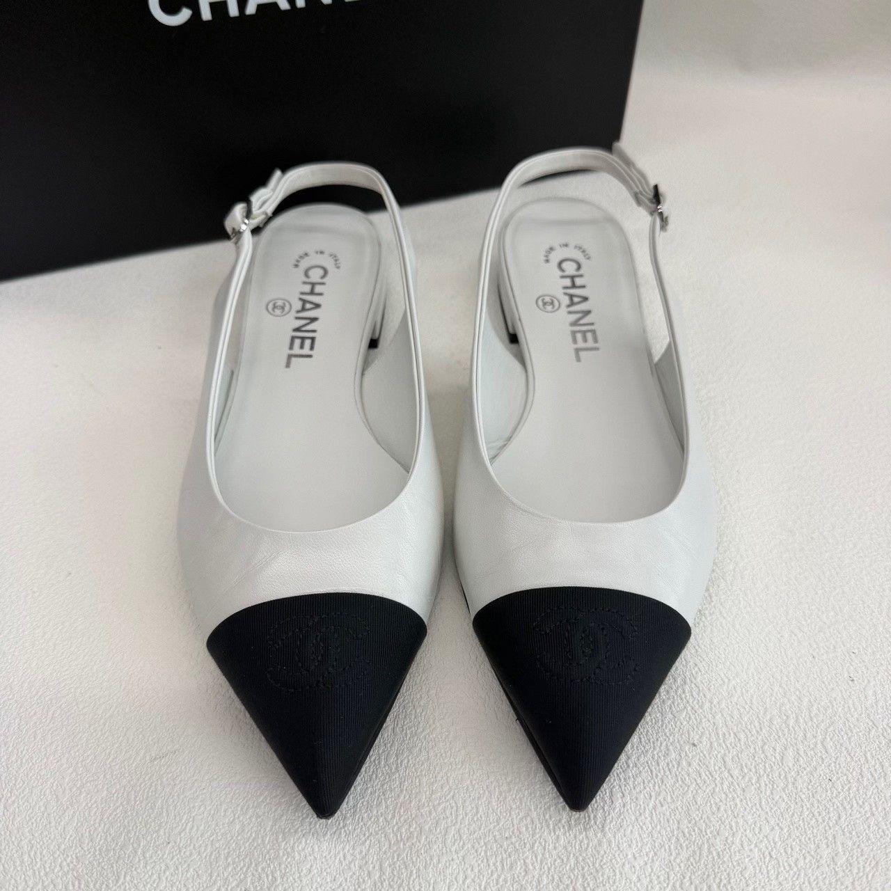 Chanel Chanel Patchwork Black Sandals us_6 Women Size US 6 / IT 36 - 2 Thumbnail
