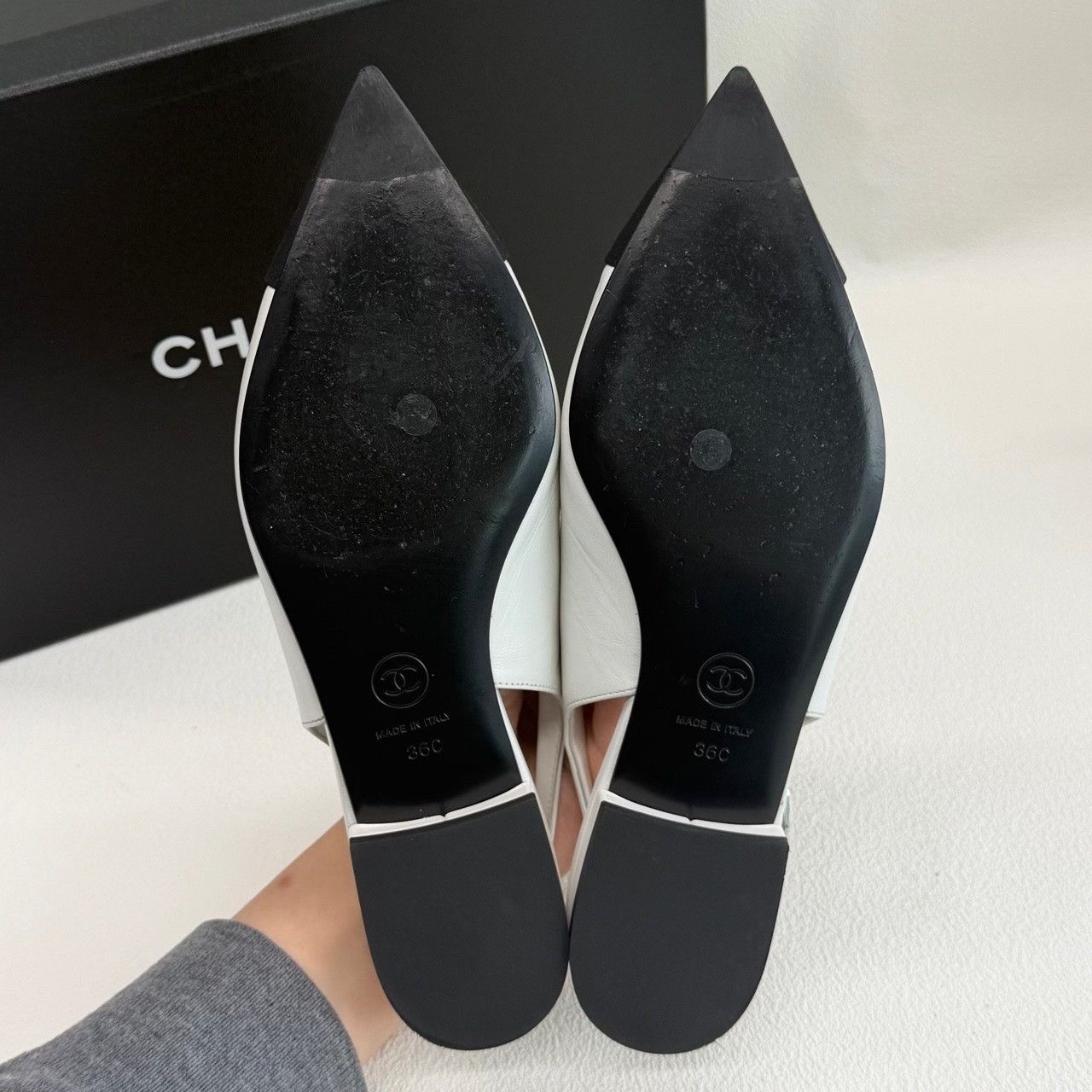 Chanel Chanel Patchwork Black Sandals us_6 Women Size US 6 / IT 36 - 5 Thumbnail