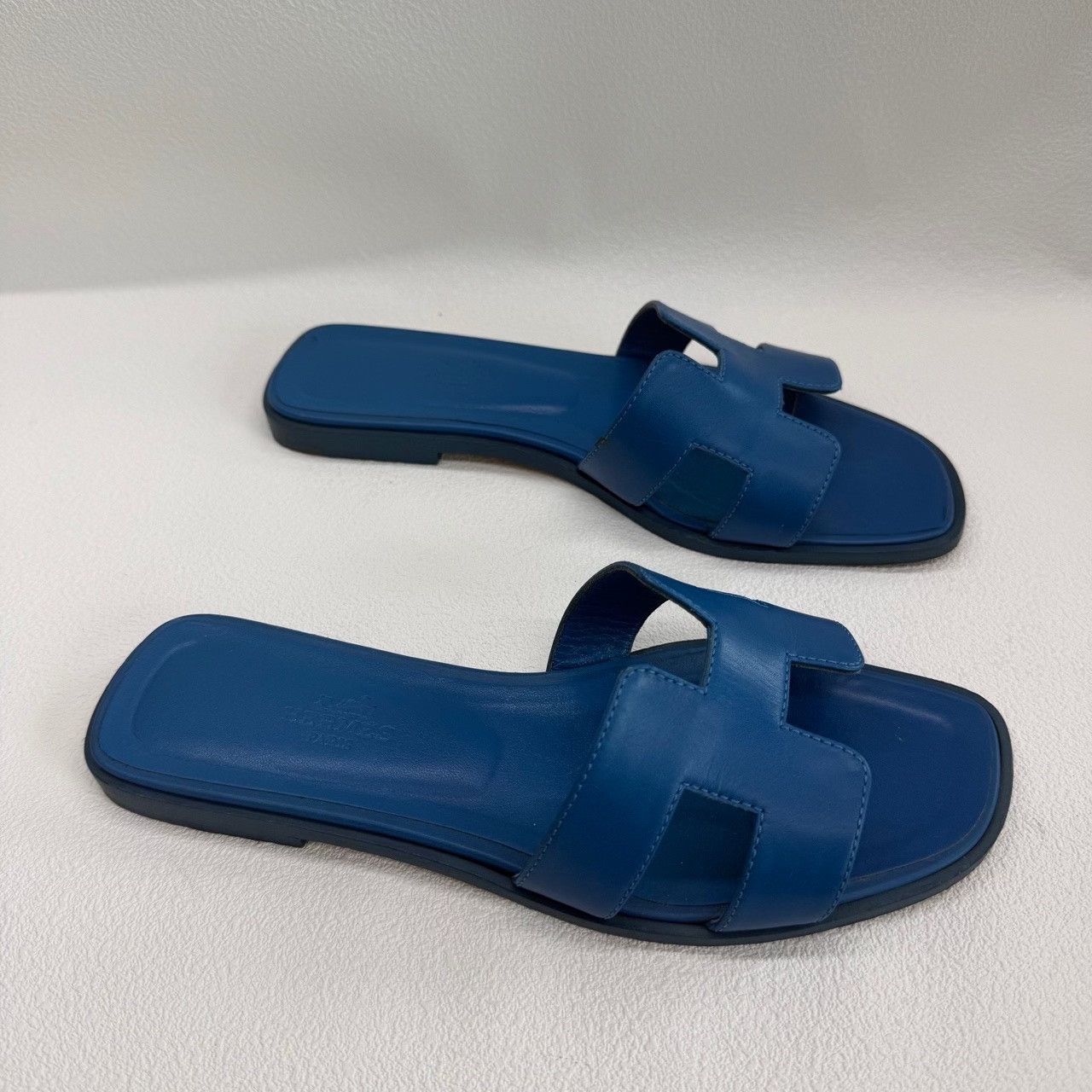 Hermes Hermes Blue Sandals us_6-5 Women Size US 6.5 / IT 36.5 - 8 Thumbnail