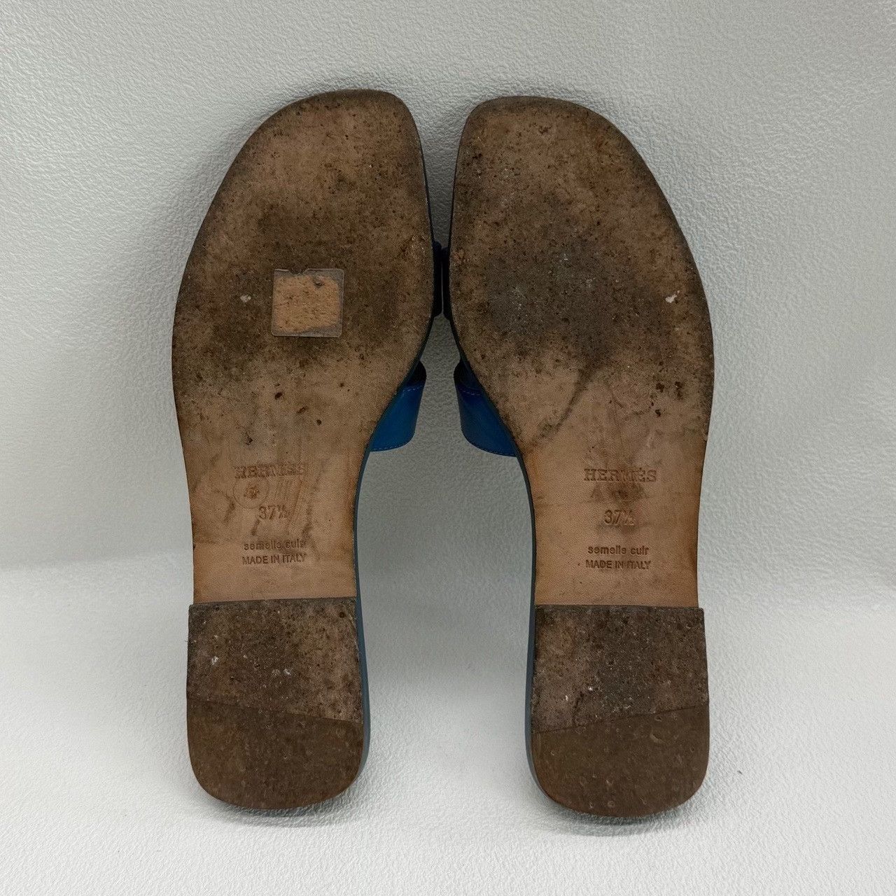 Hermes Hermes Blue Sandals us_6-5 Women Size US 6.5 / IT 36.5 - 3 Thumbnail