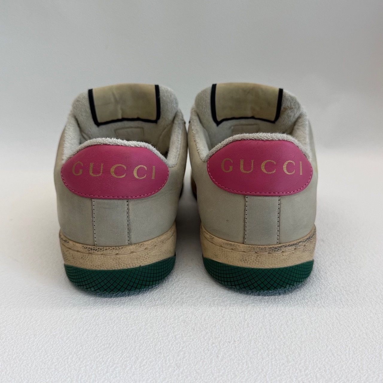 Gucci Gucci Leather Pink Lowtop Sneakers us_6 Women Size US 6 / IT 36 - 4 Thumbnail
