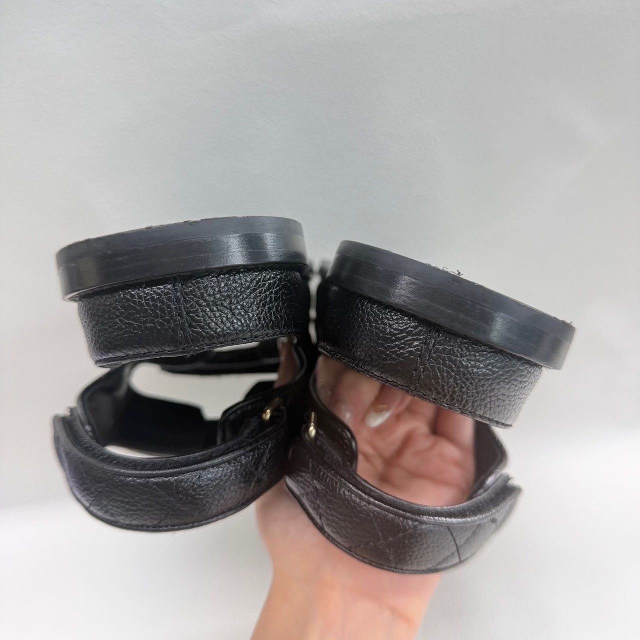 Chanel Chanel Black Sandals us_6 Women Size US 6 / IT 36 - 9 Thumbnail