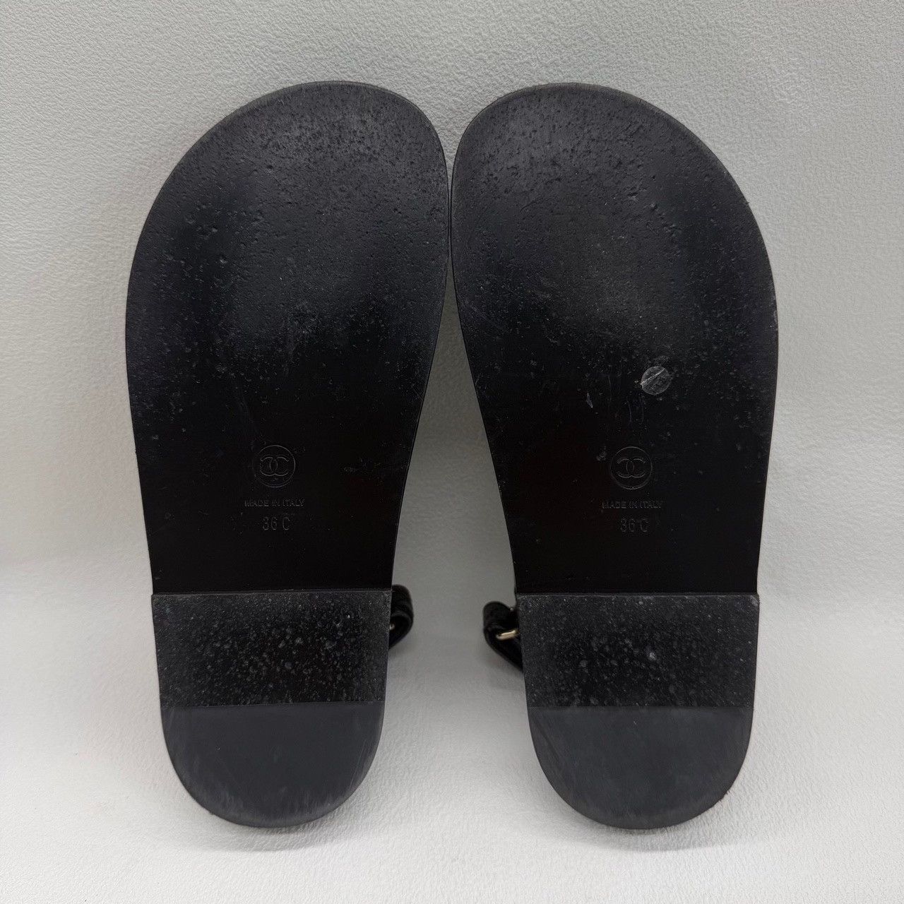 Chanel Chanel Black Sandals us_6 Women Size US 6 / IT 36 - 5 Thumbnail