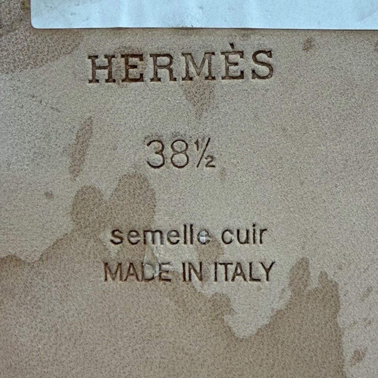 Hermes Hermes White Sandals us_7-5 Women Size US 7.5 / IT 37.5 - 6 Thumbnail