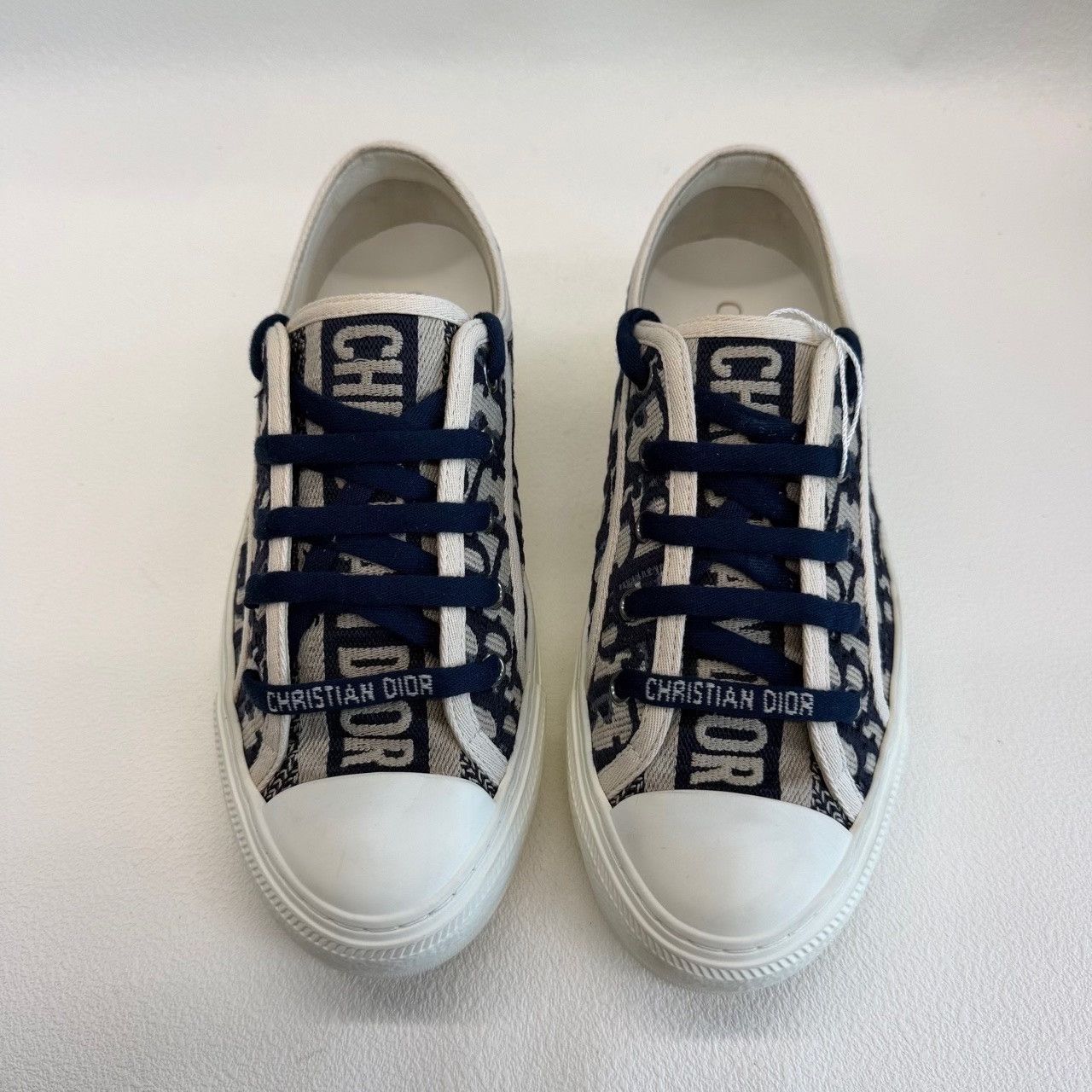 Dior Dior Blue Lowtop Sneakers us_6-5 Women Size US 6.5 / IT 36.5 - 2 Thumbnail