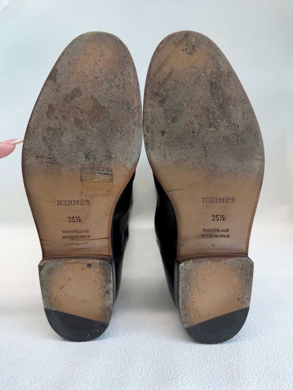 Hermes Hermes Black Boots us_5 Women Size US 5 / IT 35 - 6 Thumbnail