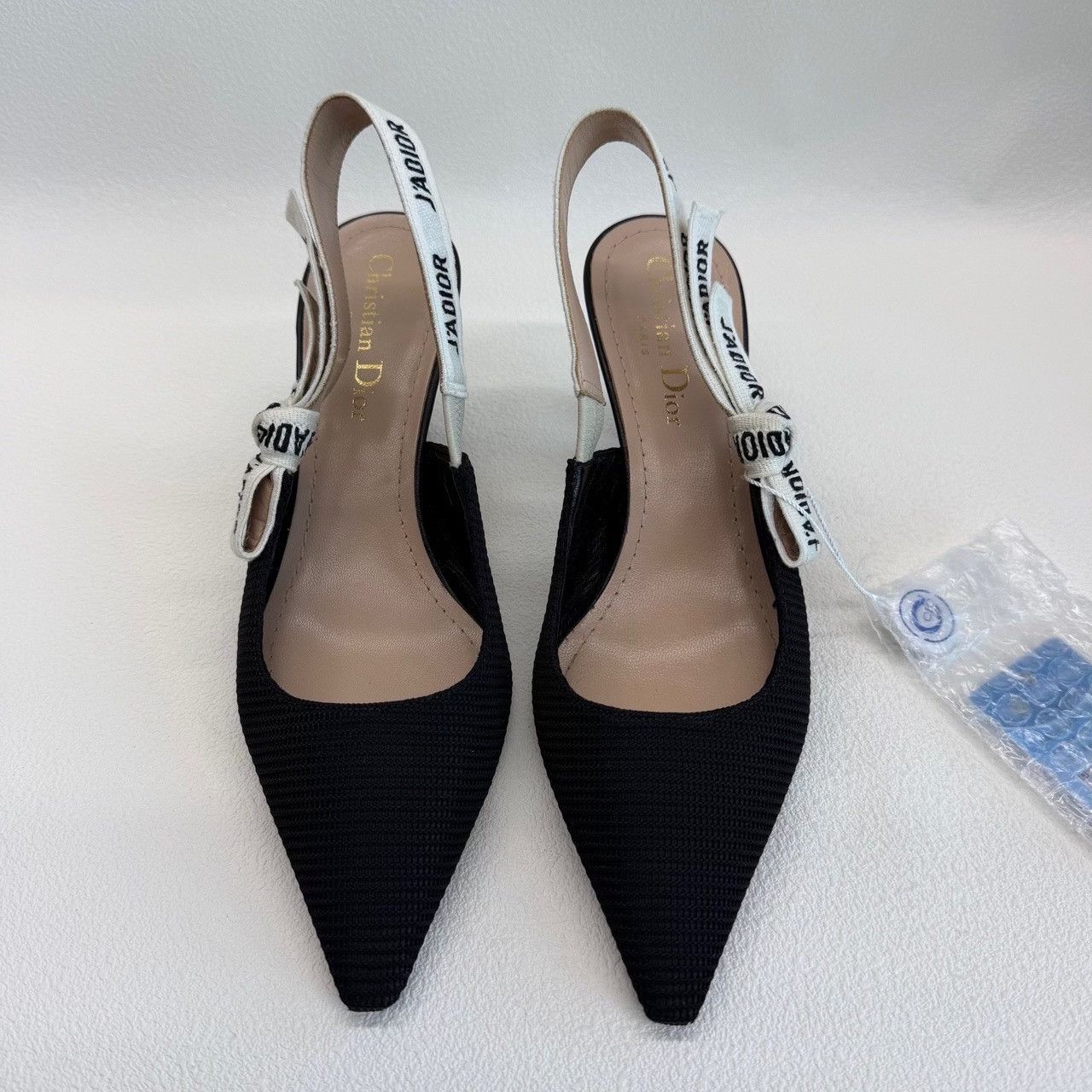 Dior Dior Embroidered Black Sandals us_5 Women Size US 5 / IT 35 - 2 Thumbnail