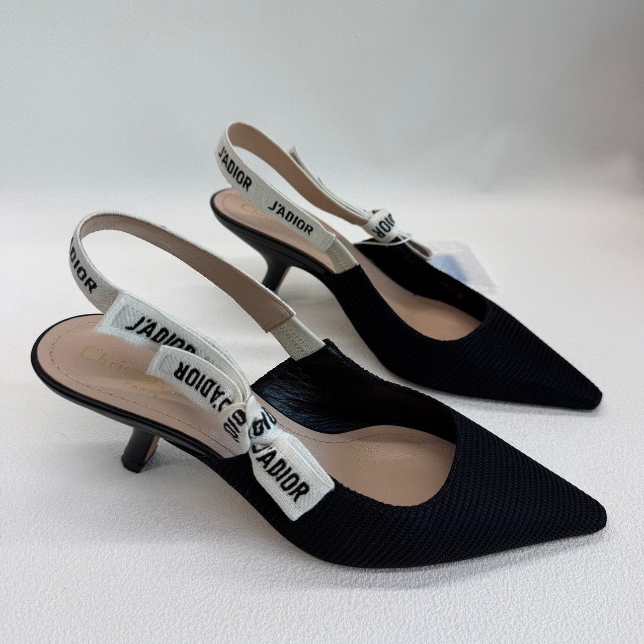 Dior Dior Embroidered Black Sandals us_5 Women Size US 5 / IT 35 - 3 Thumbnail