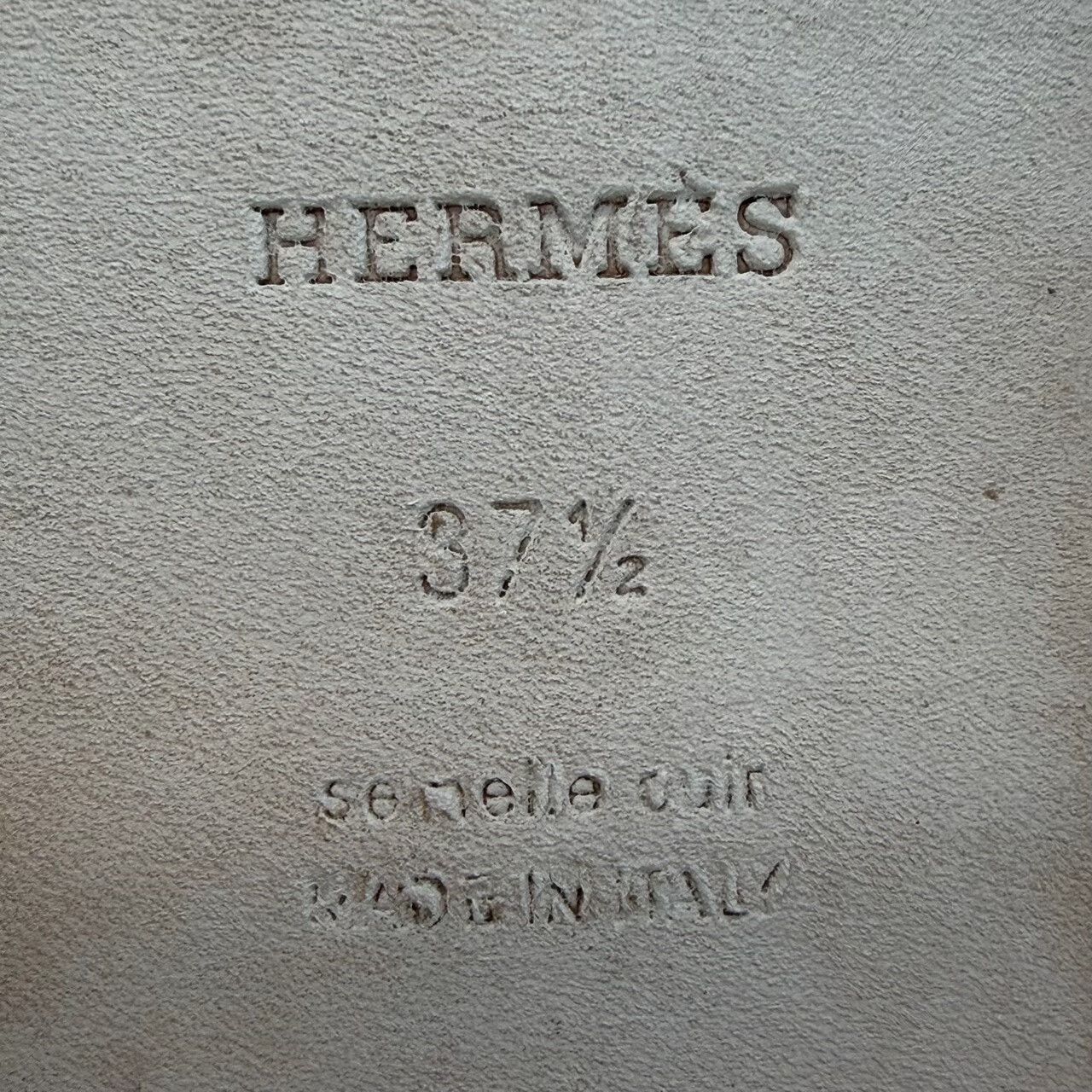 Hermes Hermes White Sandals us_6-5 Women Size US 6.5 / IT 36.5 - 7 Thumbnail