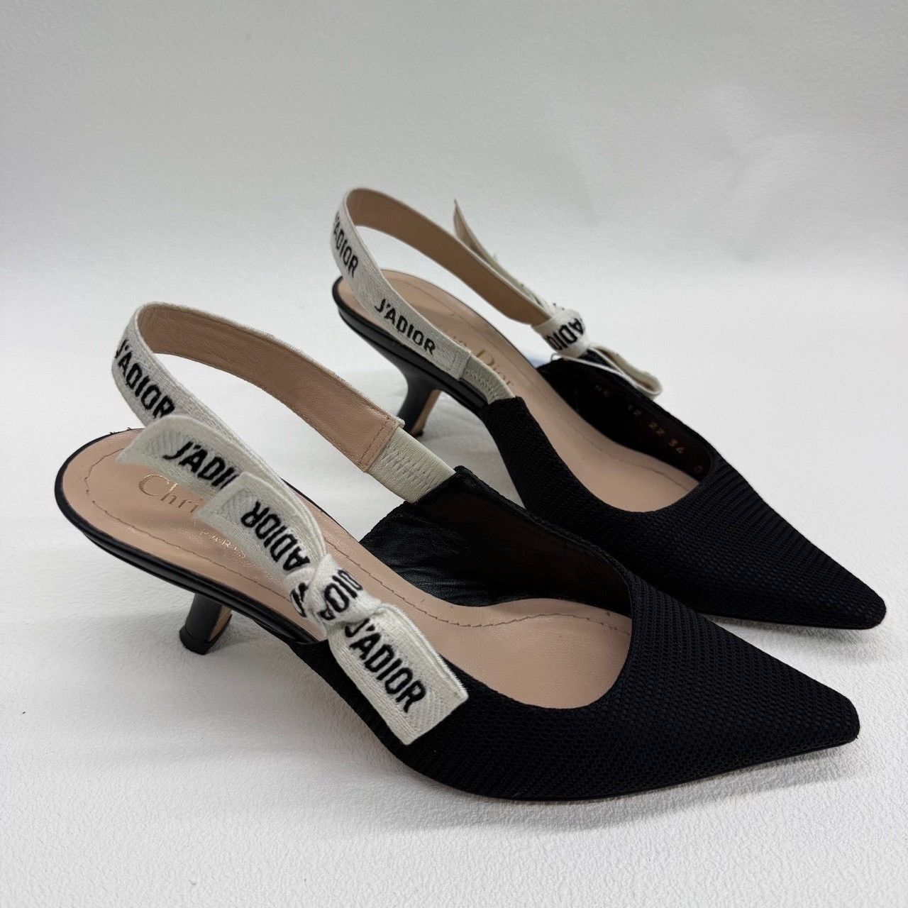 Dior Dior Embroidered Black Sandals us_4 Women Size US 4 / IT 34 - 3 Thumbnail
