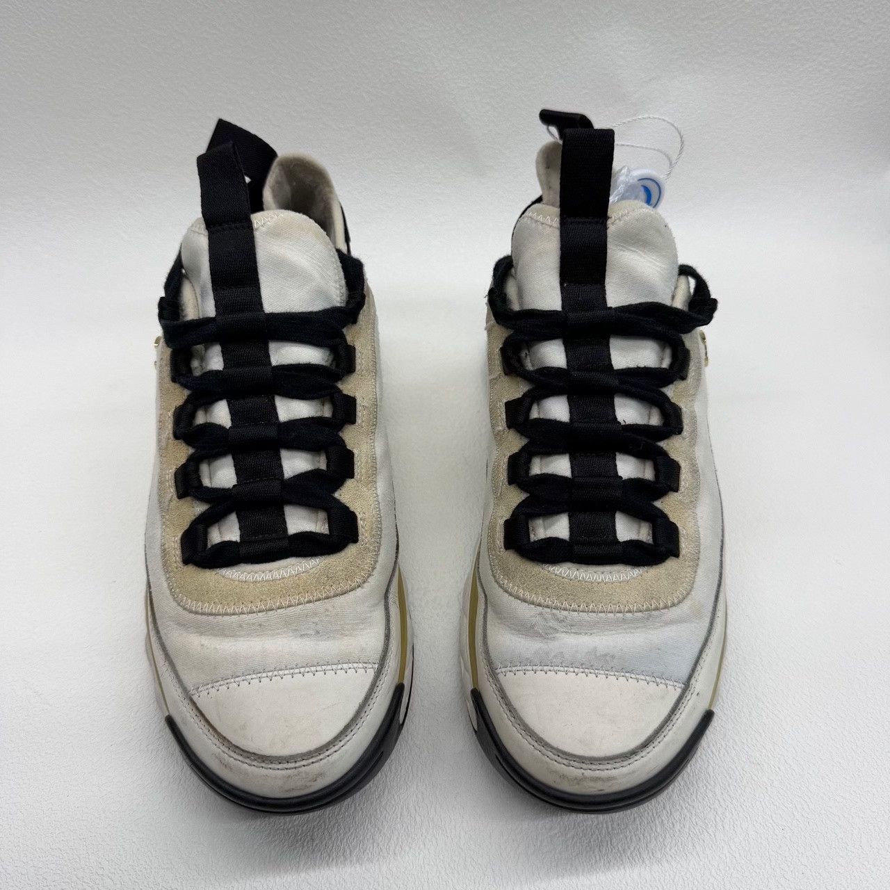 Chanel Chanel Leather White Lowtop Sneakers us_6-5 Women Size US 6.5 / IT 36.5 - 2 Thumbnail