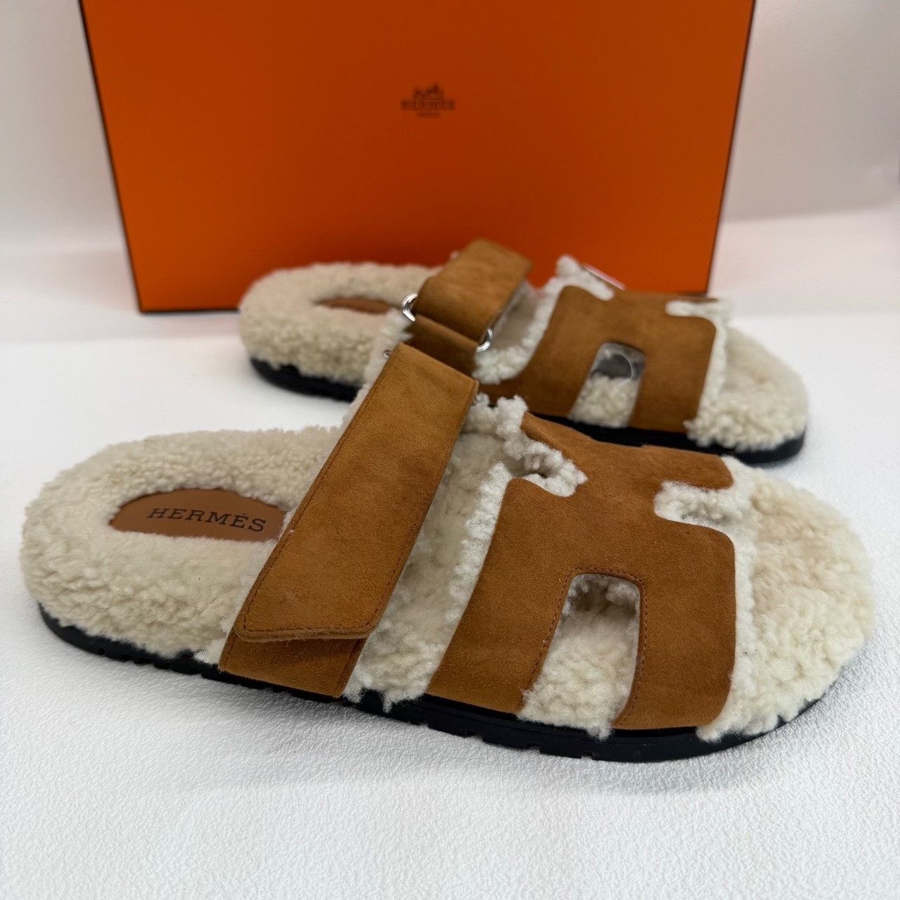 Hermes Hermes Casual Brown Sandals us_5 Women Size US 5 / IT 35 - 5 Thumbnail