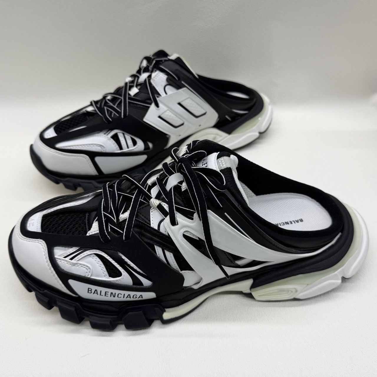 Balenciaga Balenciaga Leather Black Sandals 11.5 Men Size US 11.5 / EU 44-45 - 3 Thumbnail