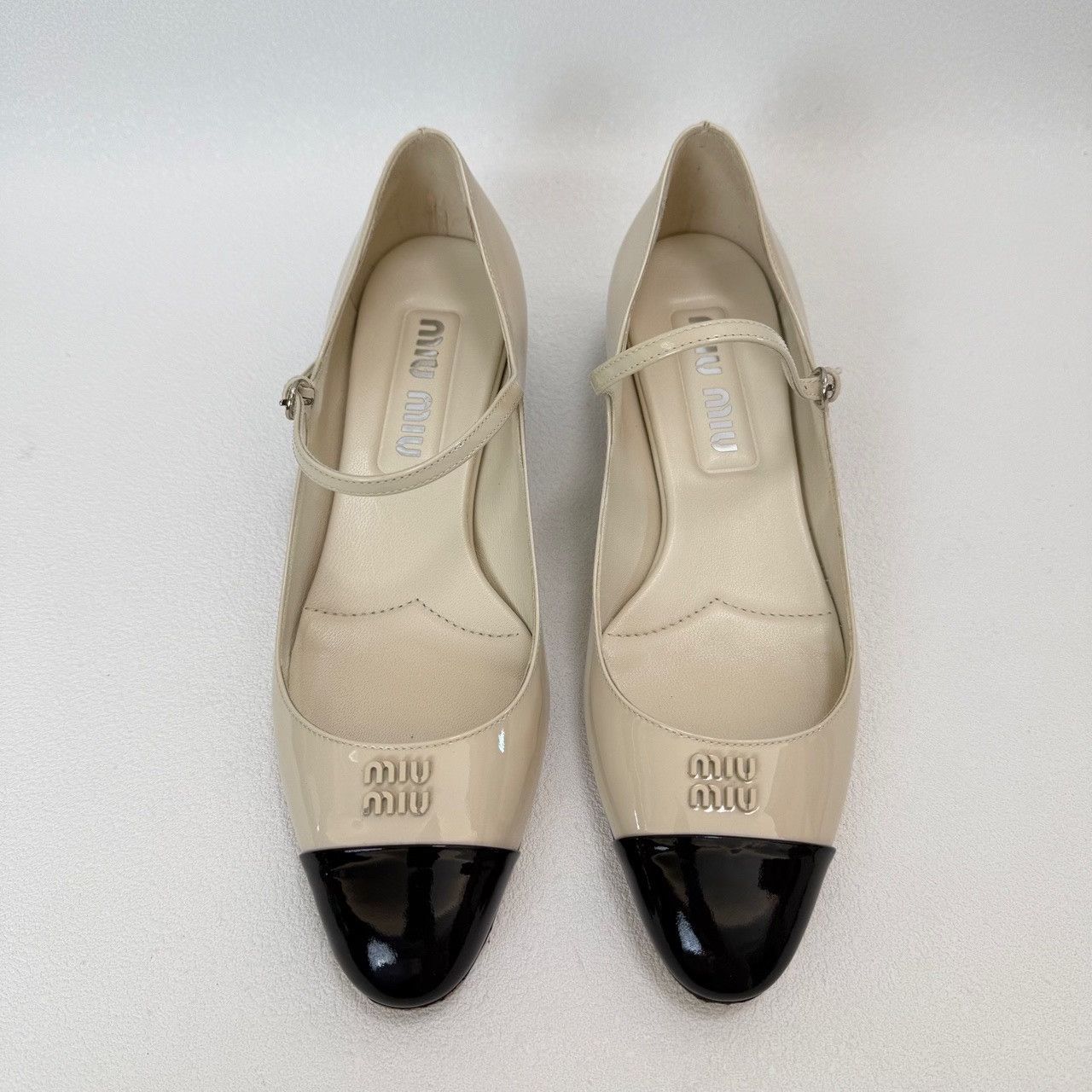 Miu Miu Miu Miu Patchwork Black Lowtop Sneakers us_5 Women Size US 5 / IT 35 - 2 Thumbnail