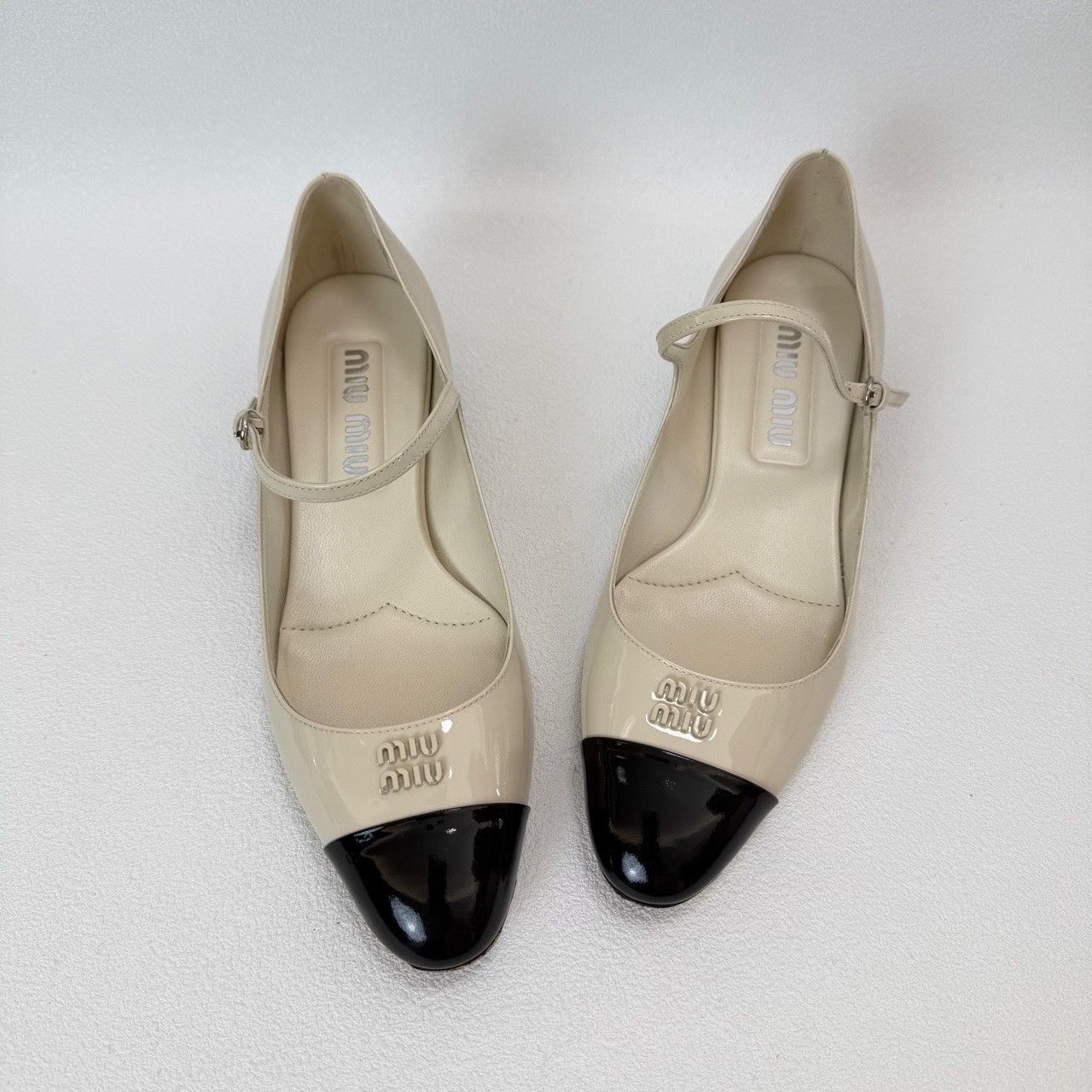 Miu Miu Miu Miu Patchwork Black Lowtop Sneakers us_5 Women Size US 5 / IT 35 - 7 Thumbnail