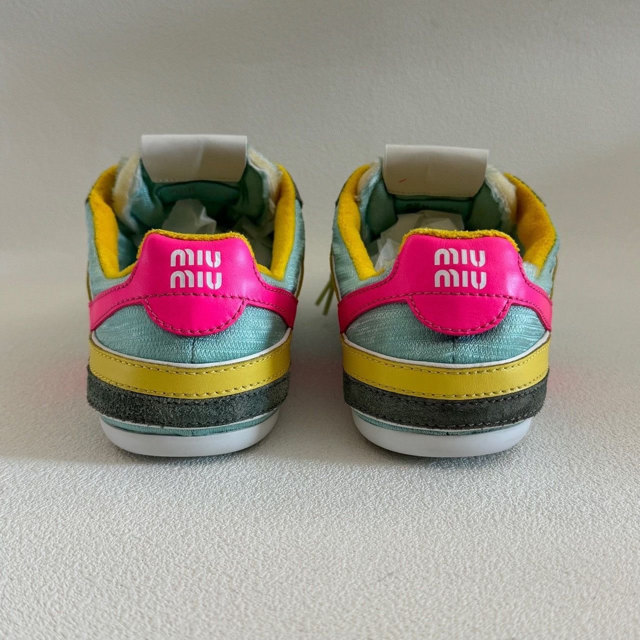 Miu Miu Miu Miu Multi Lowtop Sneakers us_6-5 Women Size US 6.5 / IT 36.5 - 4 Thumbnail