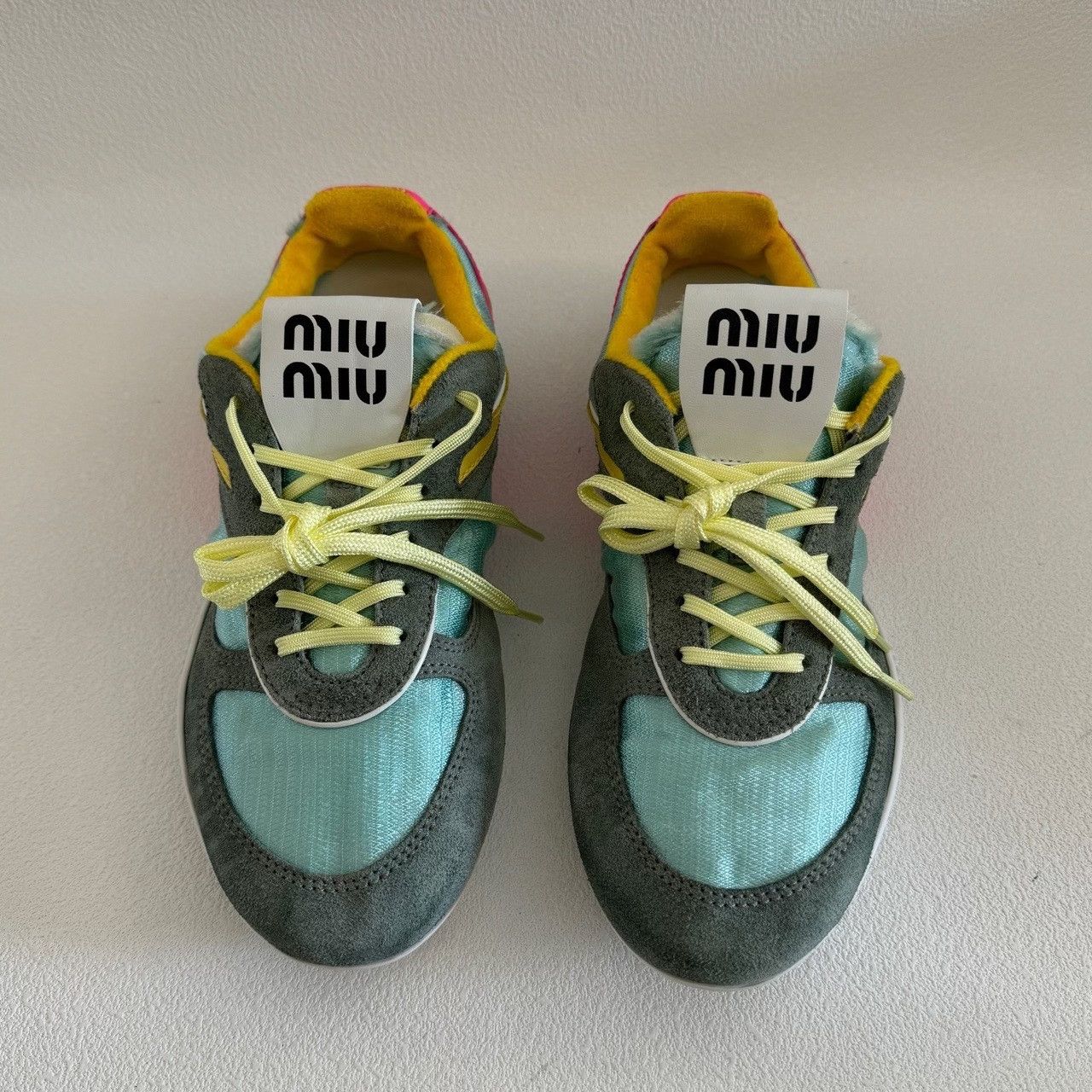 Miu Miu Miu Miu Multi Lowtop Sneakers us_6-5 Women Size US 6.5 / IT 36.5 - 2 Thumbnail