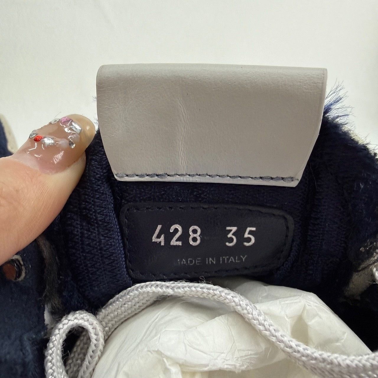 Miu Miu Miu Miu Blue Lowtop Sneakers us_5 Women Size US 5 / IT 35 - 5 Thumbnail