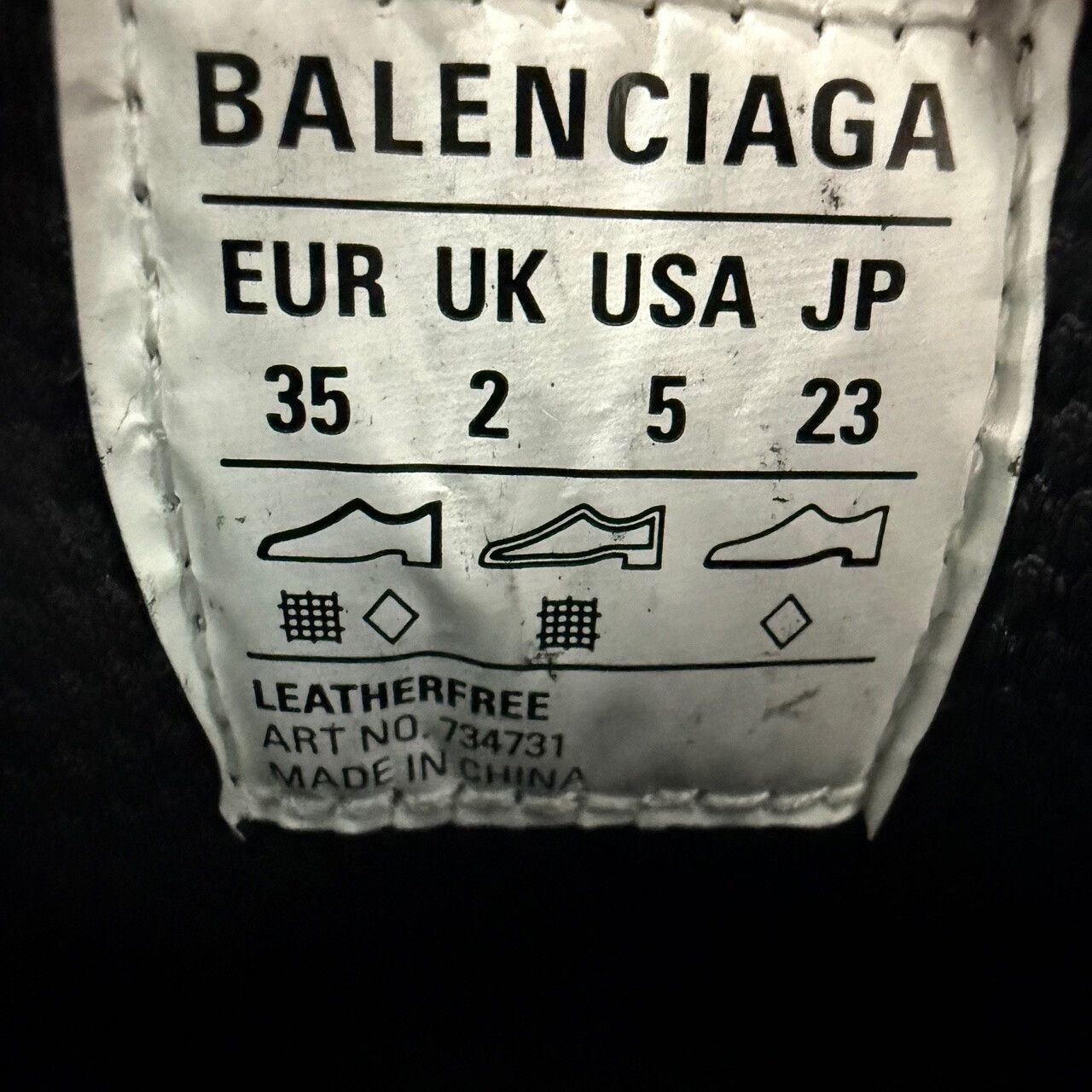 Balenciaga Balenciaga Mesh Black Lowtop Sneakers us_5 Women Size US 5 / IT 35 - 6 Thumbnail