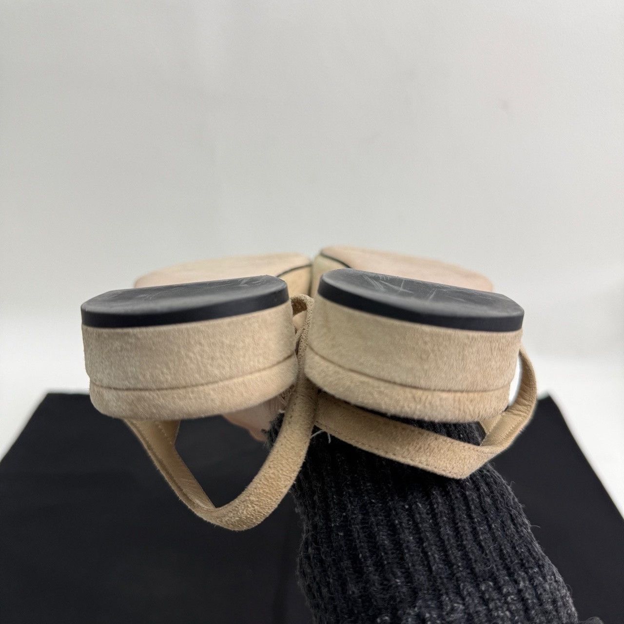 Chanel Chanel Black Sandals us_5 Women Size US 5 / IT 35 - 6 Thumbnail