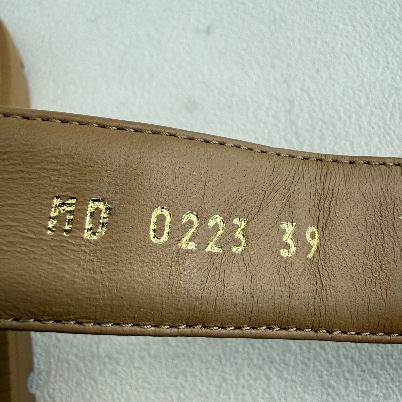 Dior Dior Casual Gold Sandals us_8-5 Women Size US 8.5 / IT 38.5 - 7 Thumbnail