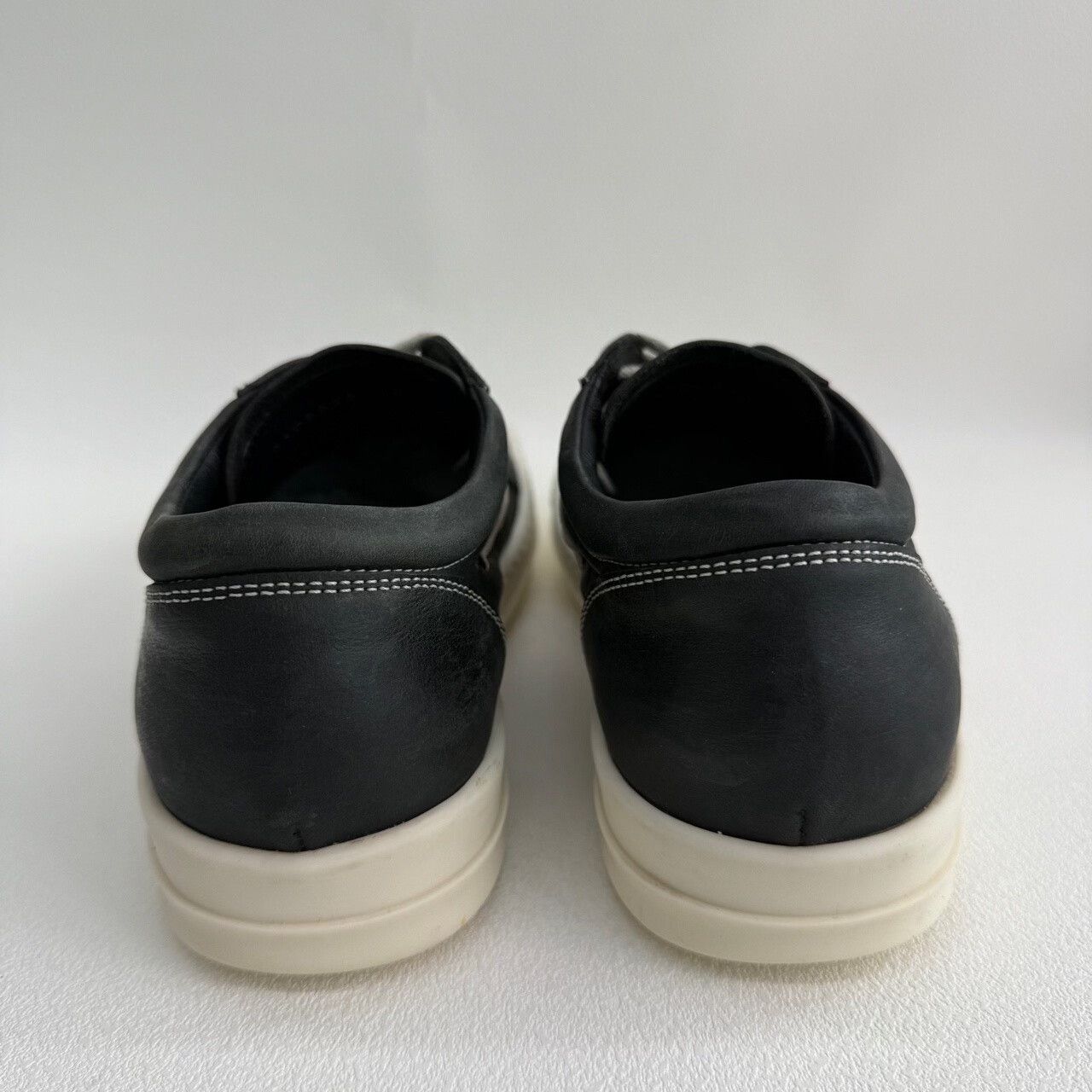 Rick Owens Rick Owens Leather Black Lowtop Sneakers us_7-5 Women Size US 7.5 / IT 37.5 - 6 Thumbnail