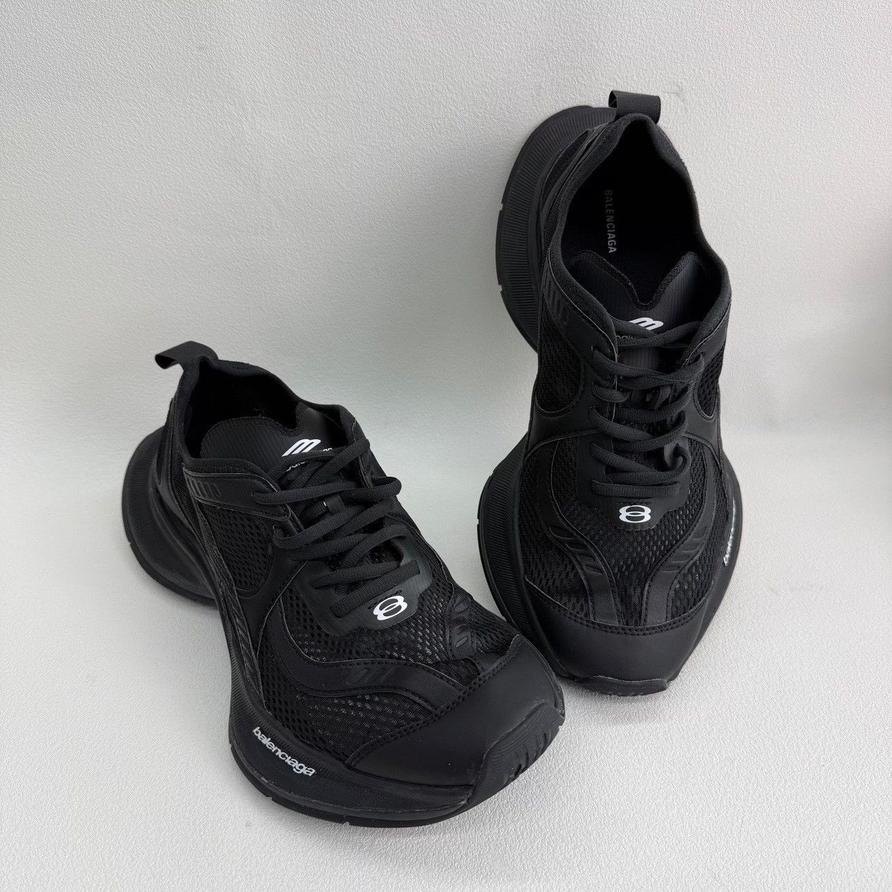 Balenciaga Balenciaga Black Lowtop Sneakers 8.5 Men Size US 8.5 / EU 41-42 - 8 Thumbnail