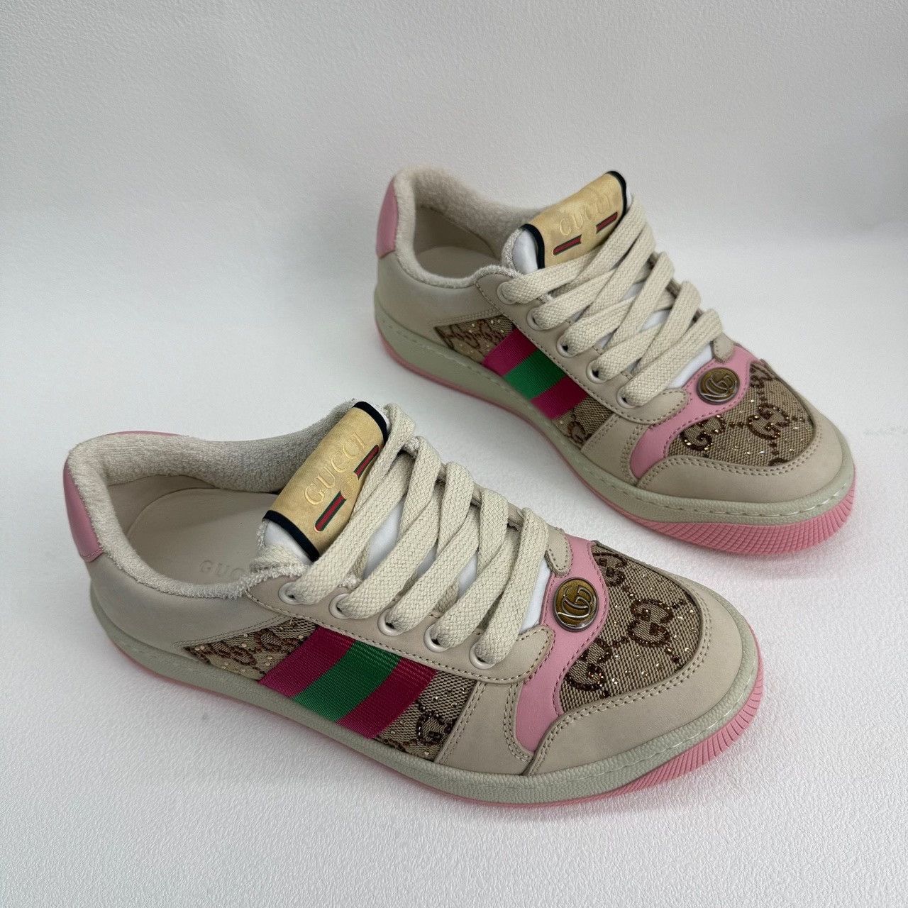 Gucci Gucci Multi Lowtop Sneakers us_5 Women Size US 5 / IT 35 - 3 Thumbnail