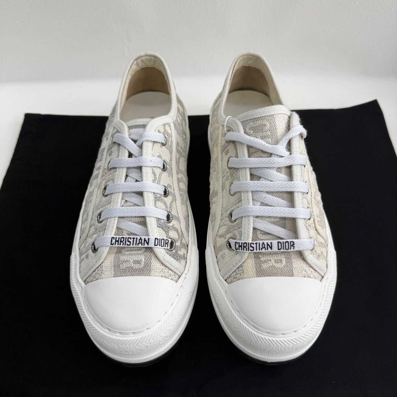 Dior Dior Gray Lowtop Sneakers us_6-5 Women Size US 6.5 / IT 36.5 - 2 Thumbnail