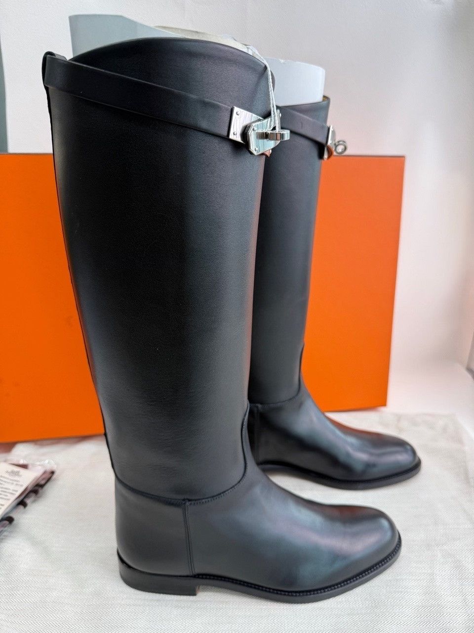 Hermes Hermes Silver Boots us_5 Women Size US 5 / IT 35 - 5 Thumbnail