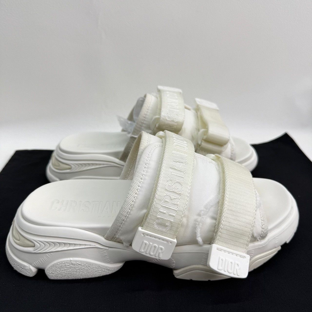 Dior Dior Leather White Sandals us_6 Women Size US 6 / IT 36 - 4 Thumbnail