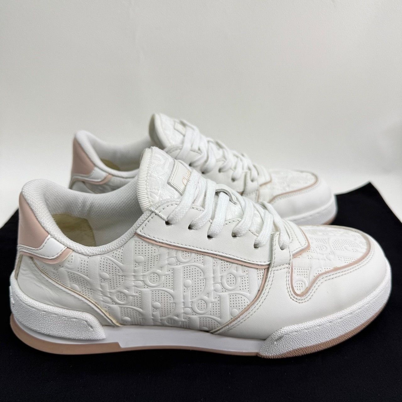 Dior Dior Printed Pink Lowtop Sneakers us_6-5 Women Size US 6.5 / IT 36.5 - 4 Thumbnail
