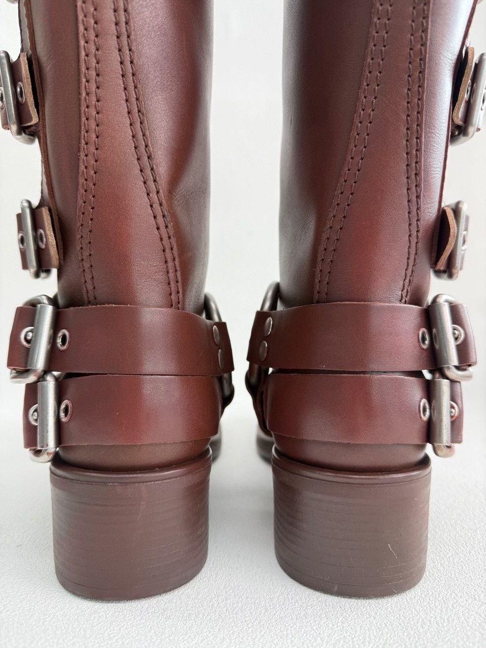 Miu Miu Miu Miu Retro Brown Boots us_5 Women Size US 5 / IT 35 - 6 Thumbnail