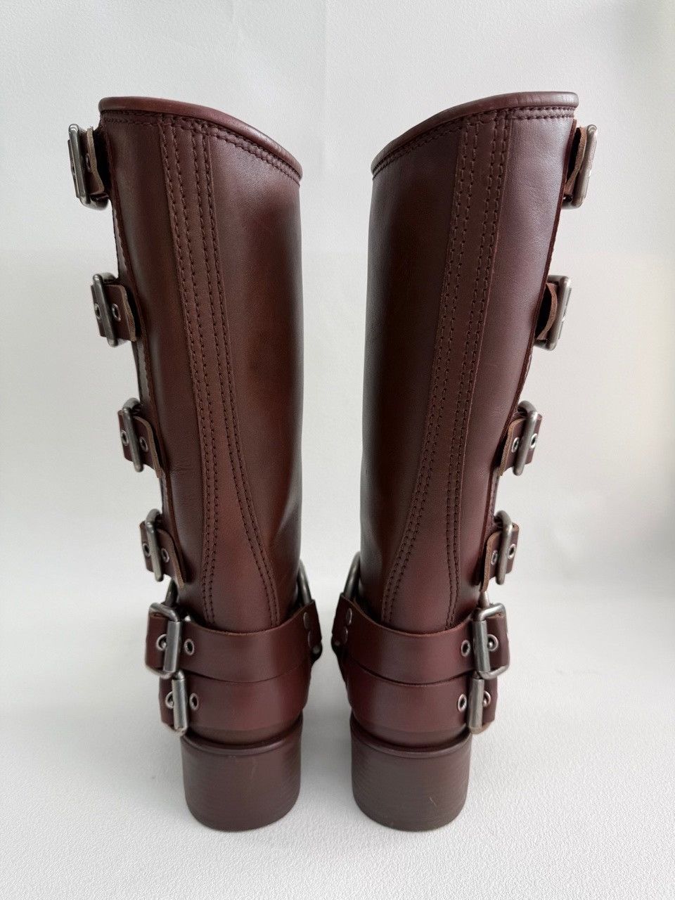 Miu Miu Miu Miu Retro Brown Boots us_5 Women Size US 5 / IT 35 - 5 Thumbnail