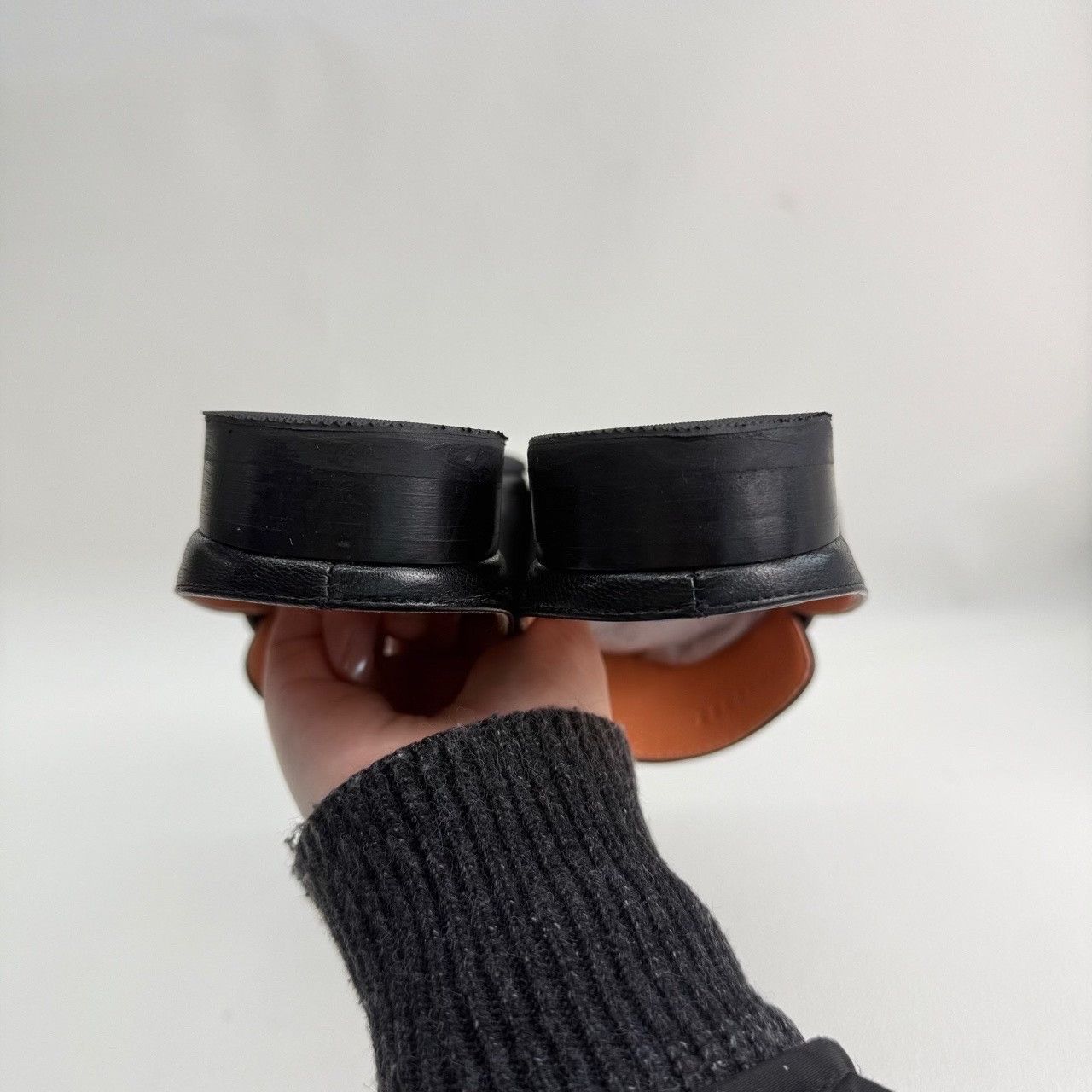 Hermes Hermes Black Sandals us_6 Women Size US 6 / IT 36 - 6 Thumbnail