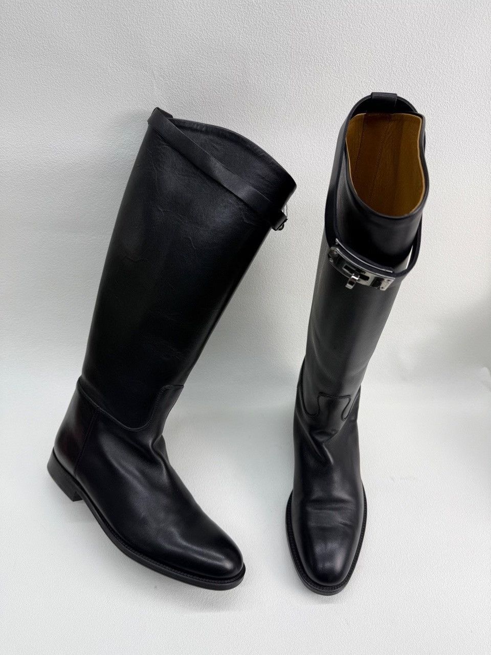 Hermes Hermes Black Boots us_6-5 Women Size US 6.5 / IT 36.5 - 3 Thumbnail