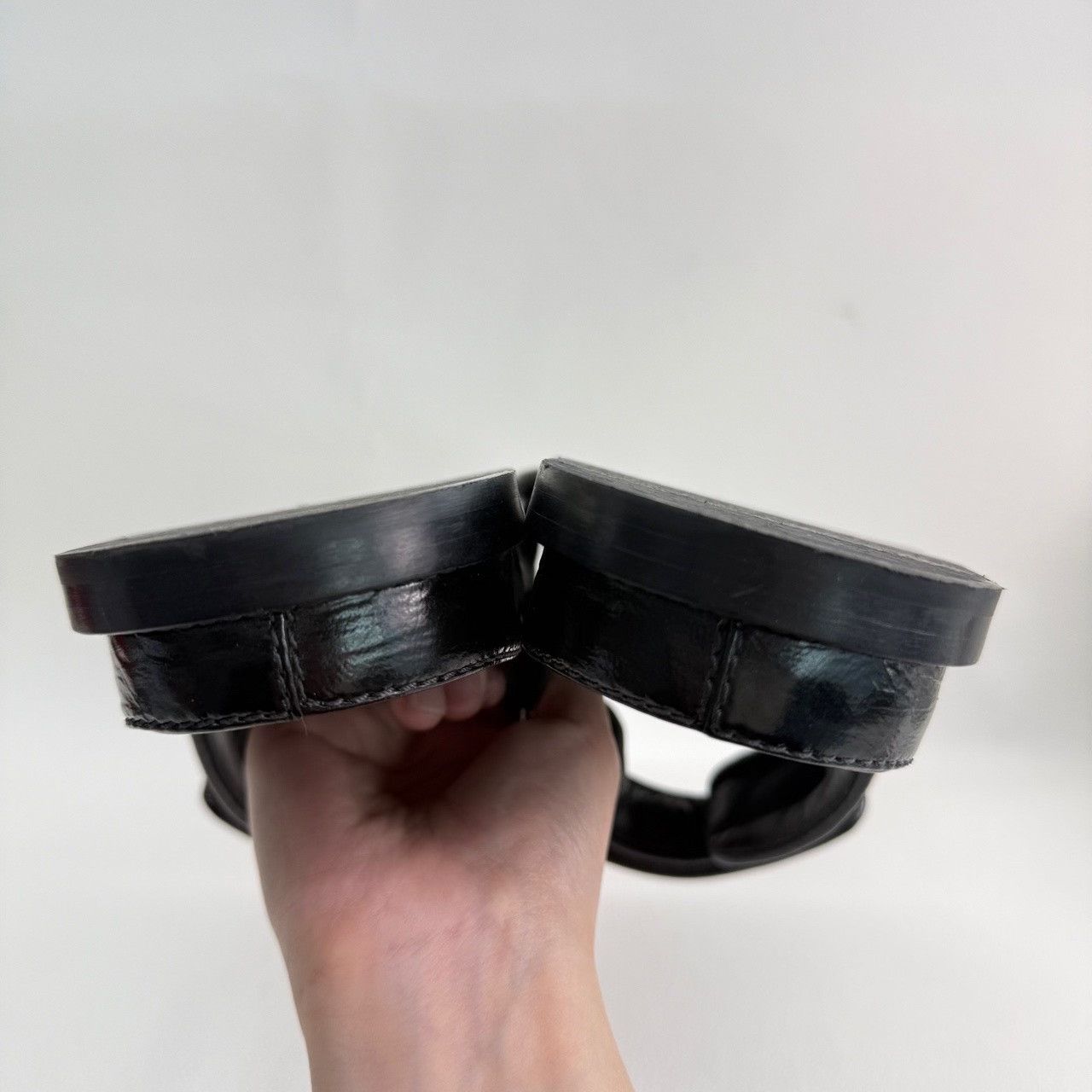 Chanel Chanel Retro Black Sandals us_6-5 Women Size US 6.5 / IT 36.5 - 6 Thumbnail