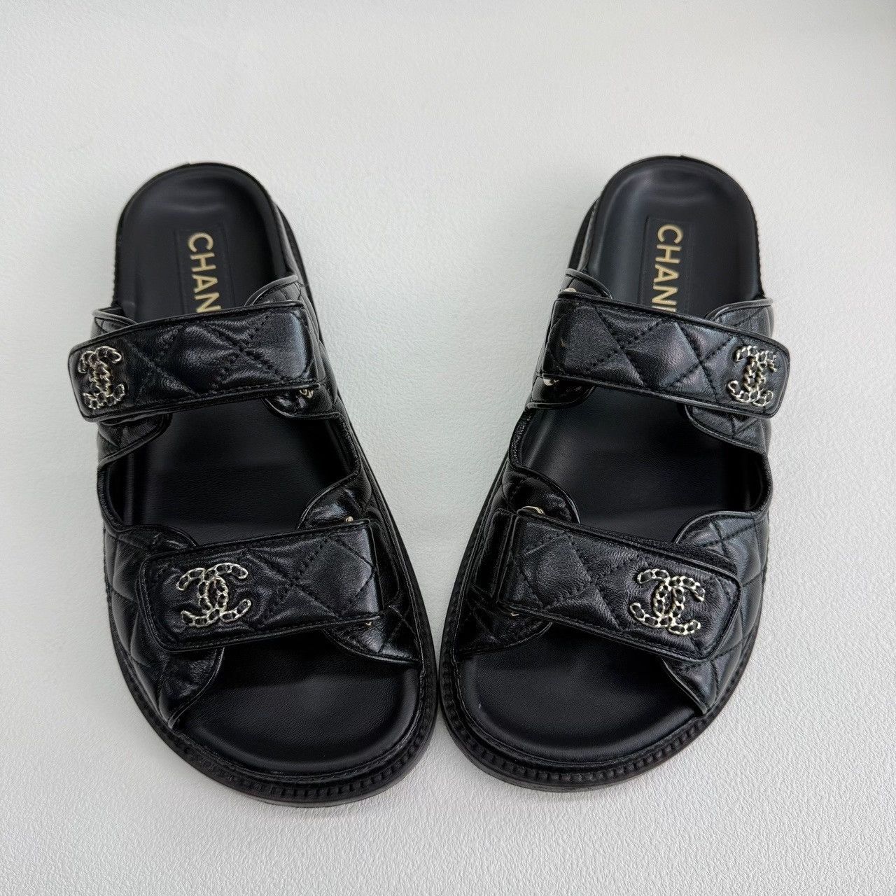 Chanel Chanel Retro Black Sandals us_6-5 Women Size US 6.5 / IT 36.5 - 9 Thumbnail
