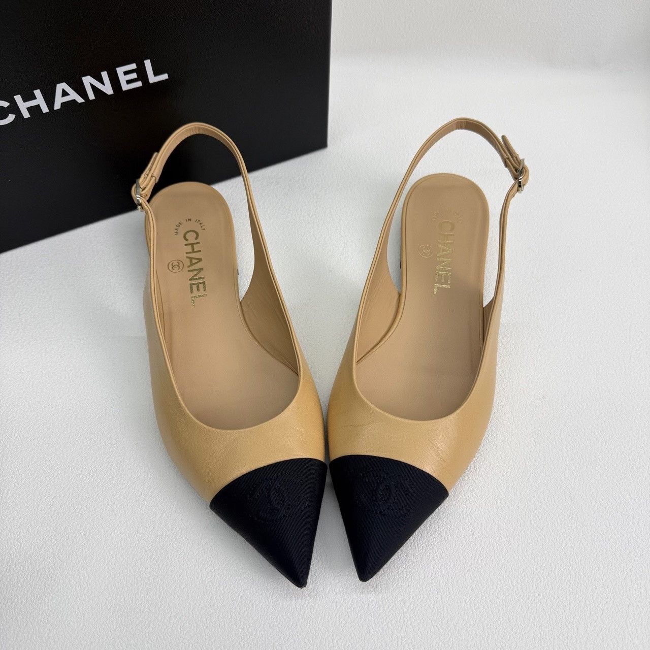 Chanel Chanel Patchwork Black Lowtop Sneakers us_6-5 Women Size US 6.5 / IT 36.5 - 9 Thumbnail