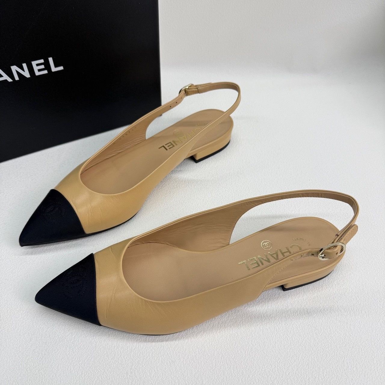 Chanel Chanel Patchwork Black Lowtop Sneakers us_6-5 Women Size US 6.5 / IT 36.5 - 2 Thumbnail