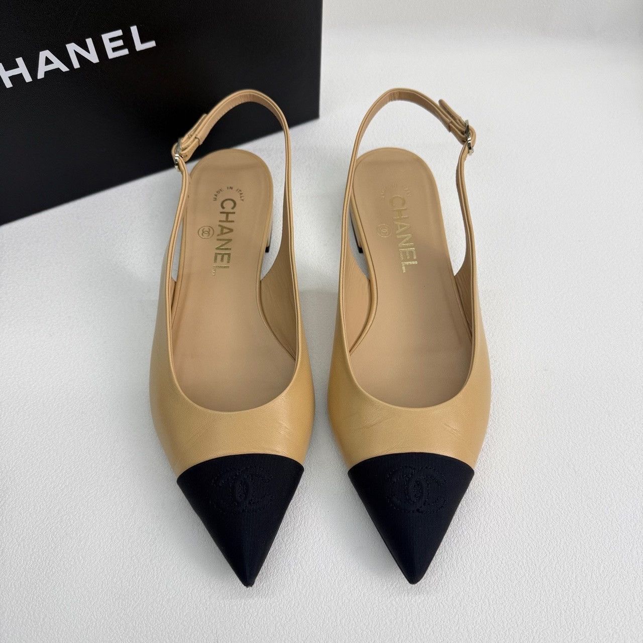 Chanel Chanel Patchwork Black Lowtop Sneakers us_6-5 Women Size US 6.5 / IT 36.5 - 3 Thumbnail