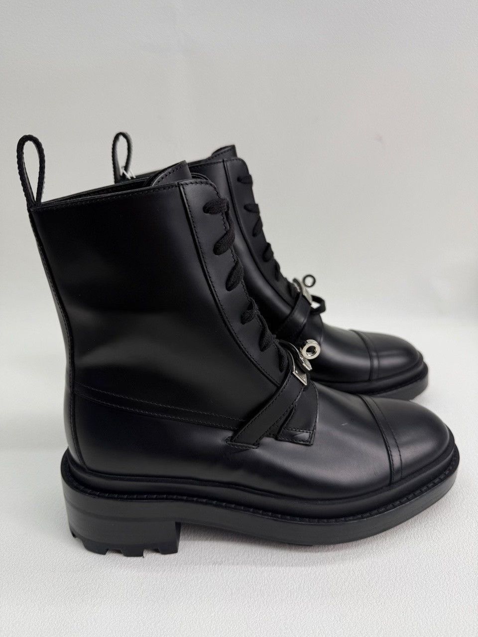 Hermes Hermes Leather Black Boots us_5 Women Size US 5 / IT 35 - 5 Thumbnail