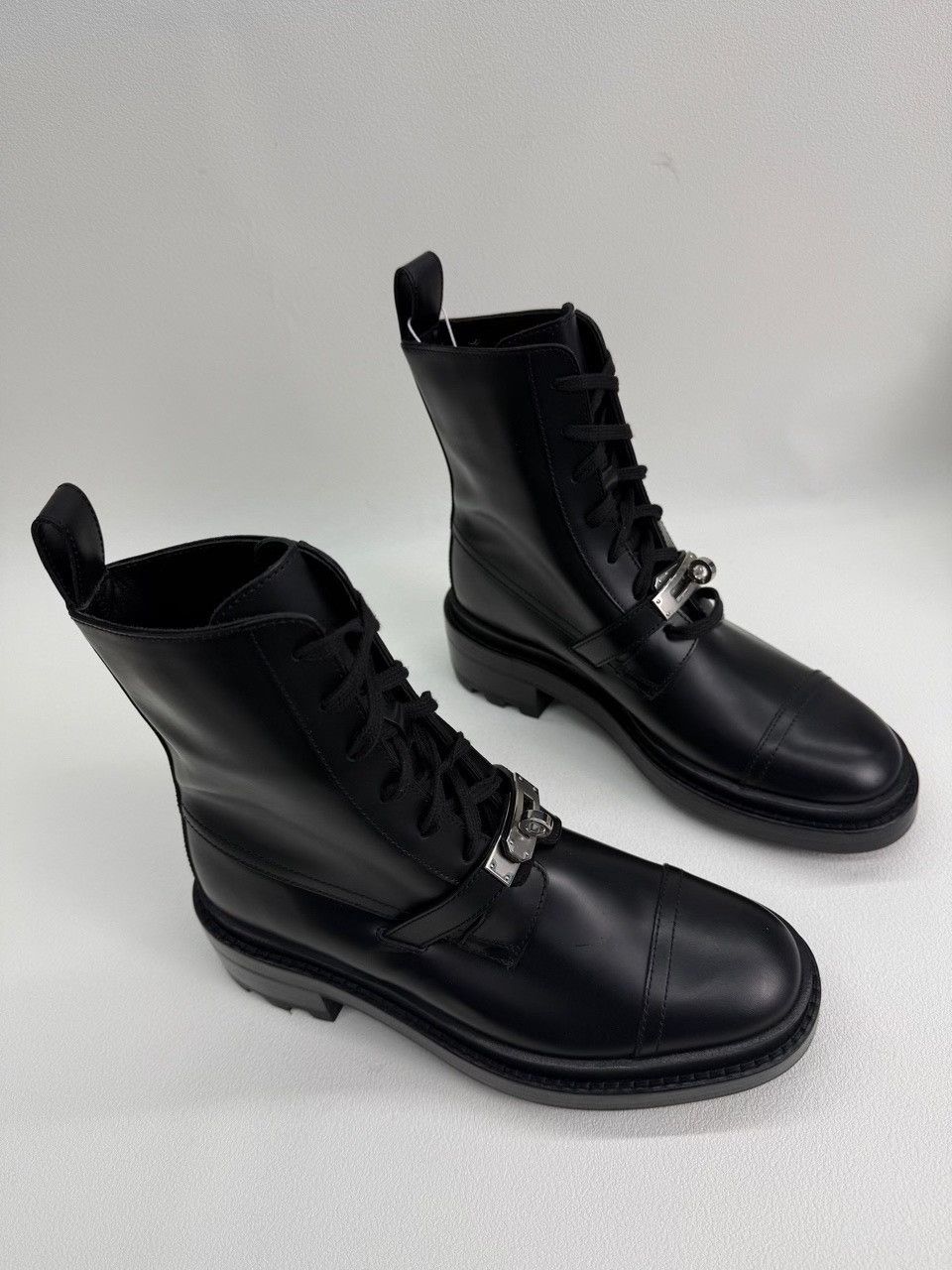 Hermes Hermes Leather Black Boots us_5 Women Size US 5 / IT 35 - 4 Thumbnail